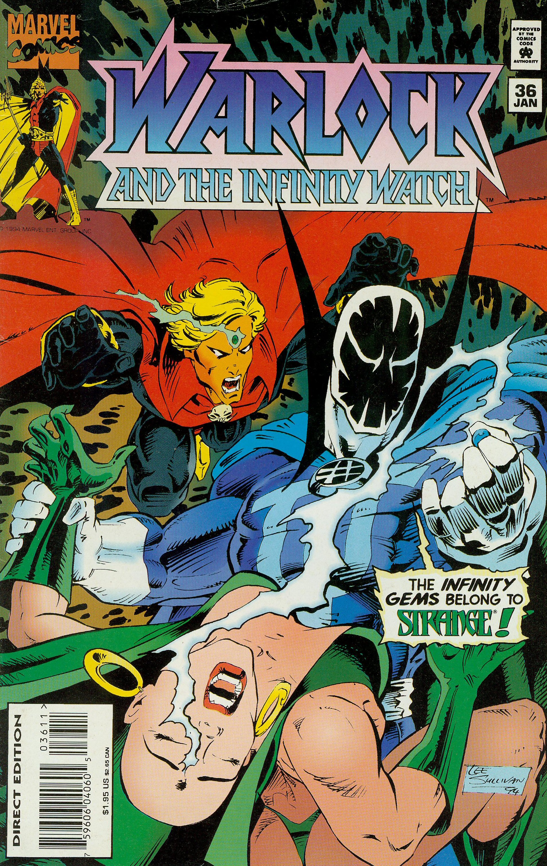 Read online Warlock and the Infinity Watch comic -  Issue #36 - 1