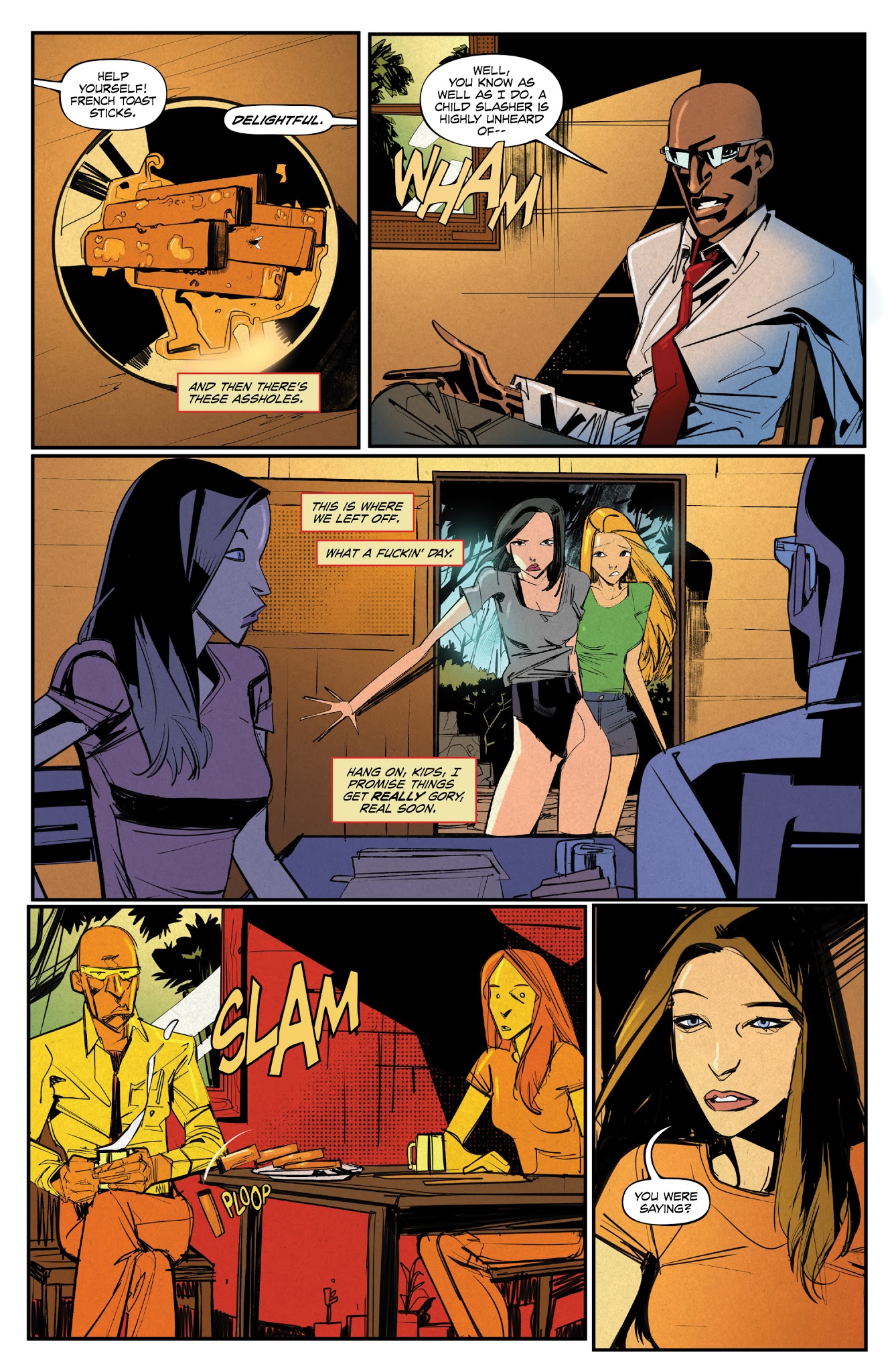 Read online Hack/Slash: Resurrection comic -  Issue #4 - 3