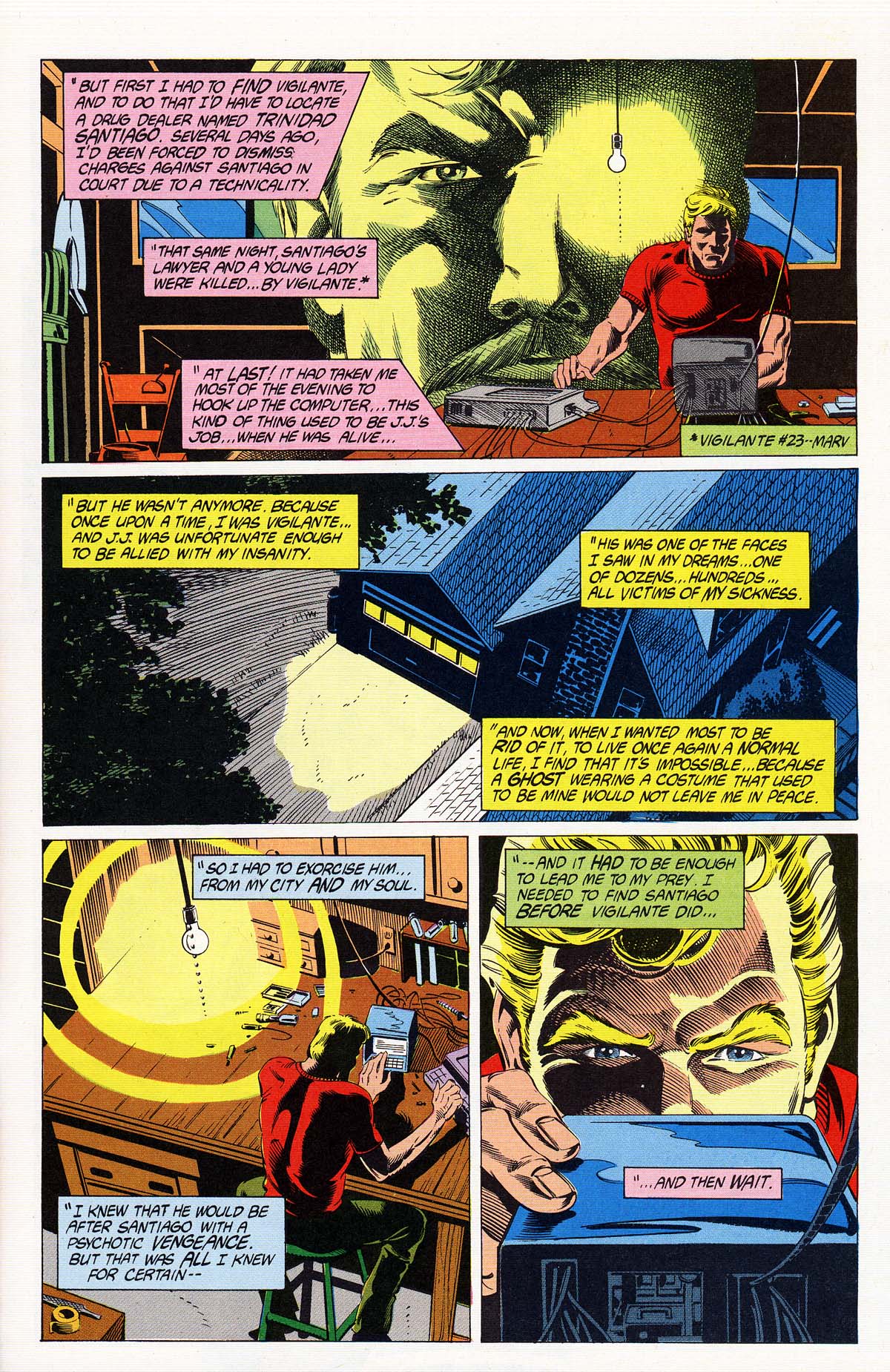 Read online Vigilante (1983) comic -  Issue #26 - 5