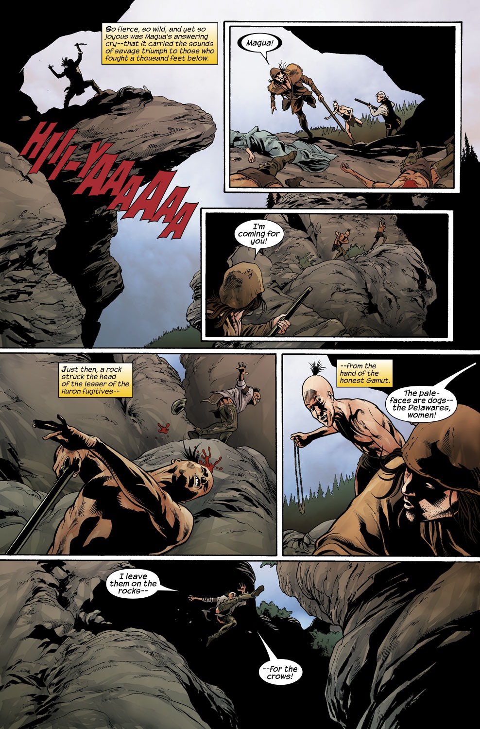 Read online The Last of the Mohicans comic -  Issue #6 - 19