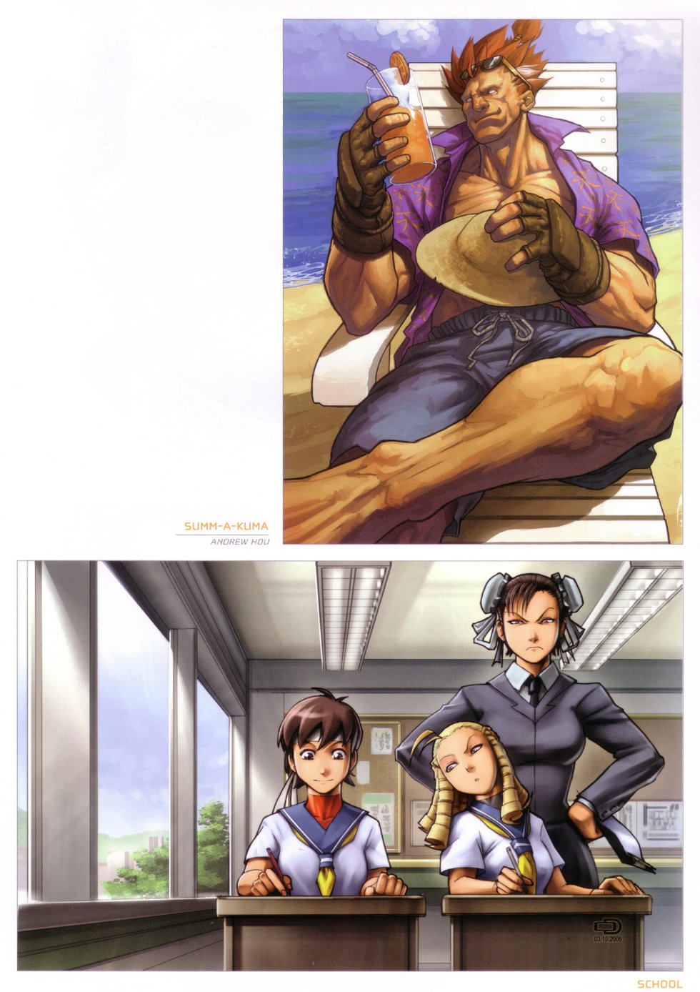 Read online UDON's Art of Capcom comic -  Issue # TPB (Part 2) - 7