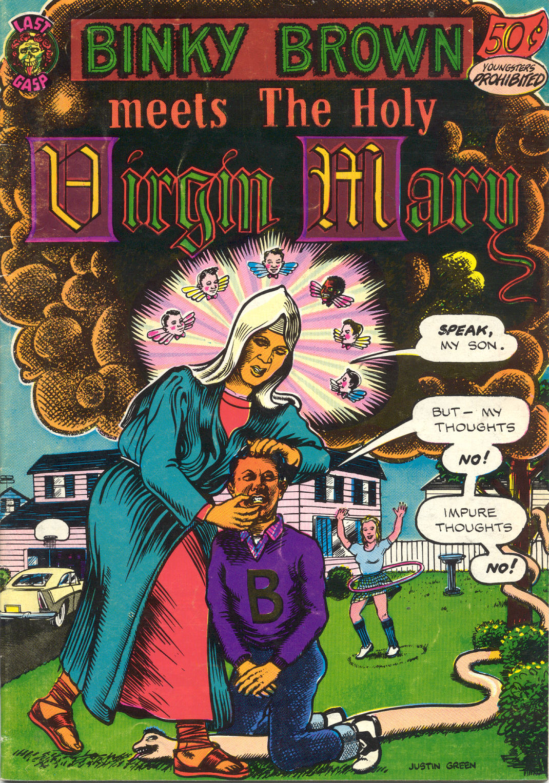 Read online Binky Brown Meets the Holy Virgin Mary comic -  Issue # Full - 2