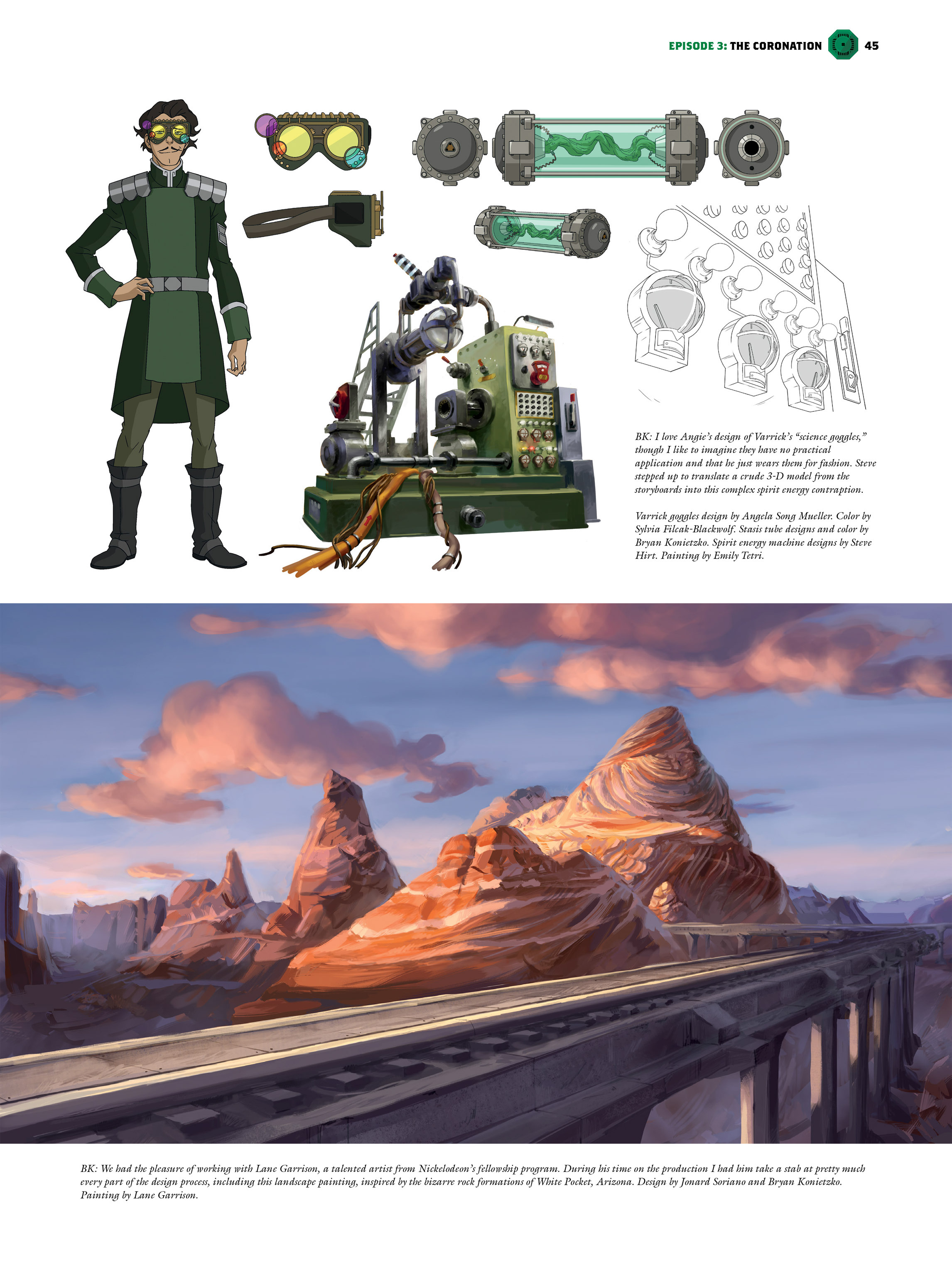 Read online The Legend of Korra: The Art of the Animated Series comic -  Issue # TPB 4 - 43