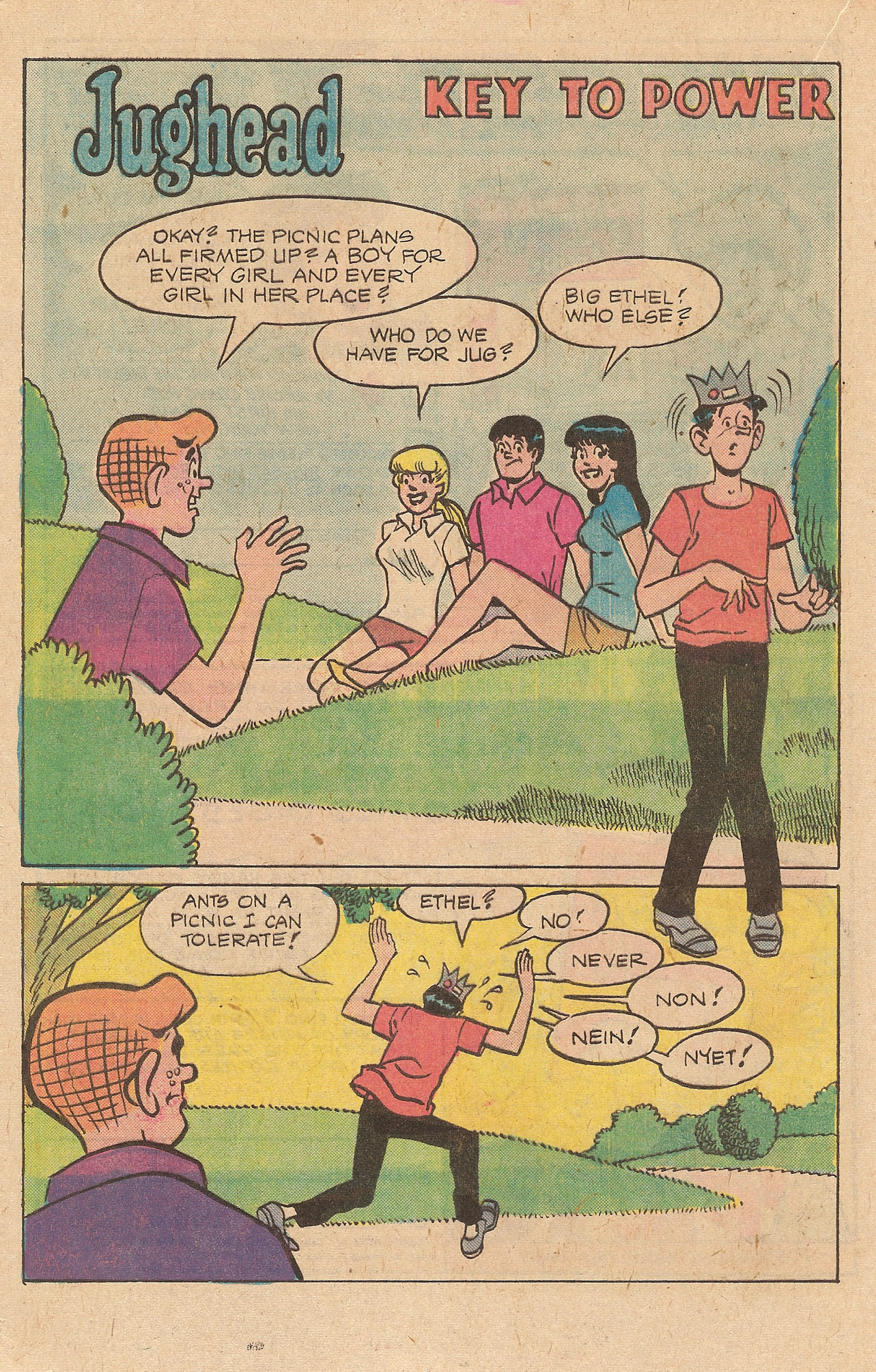 Read online Jughead (1965) comic -  Issue #269 - 20