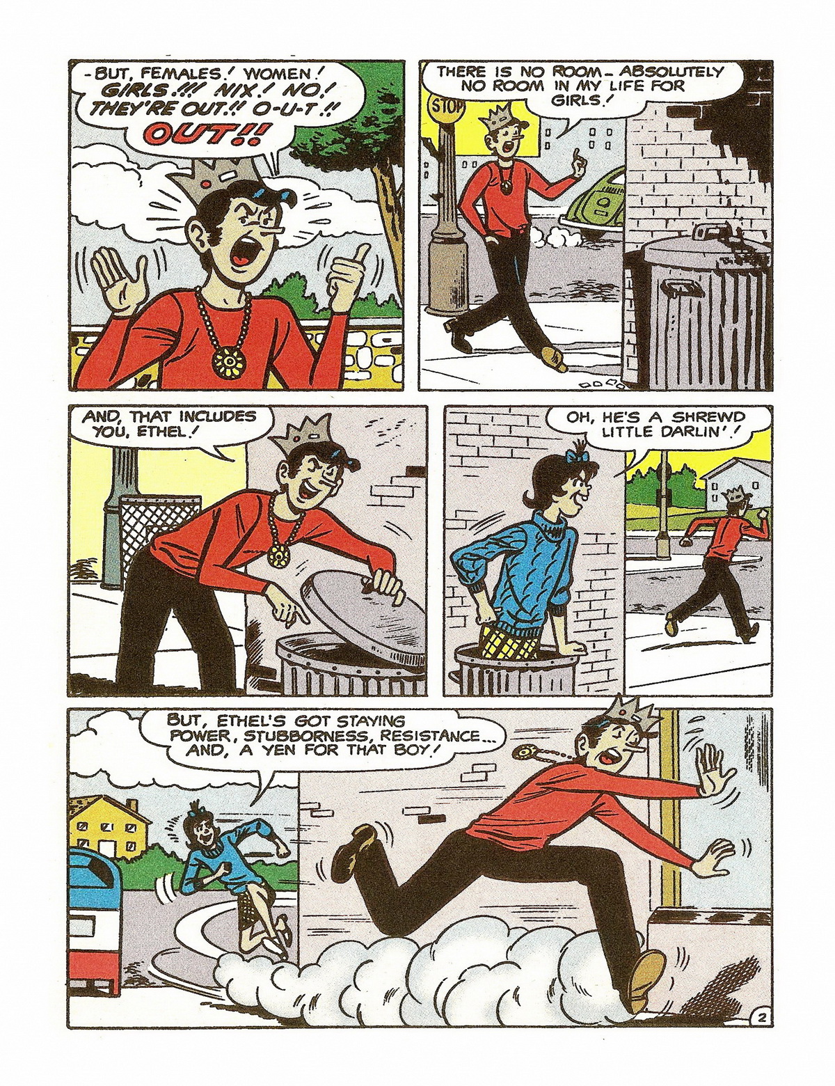 Read online Jughead's Double Digest Magazine comic -  Issue #69 - 75