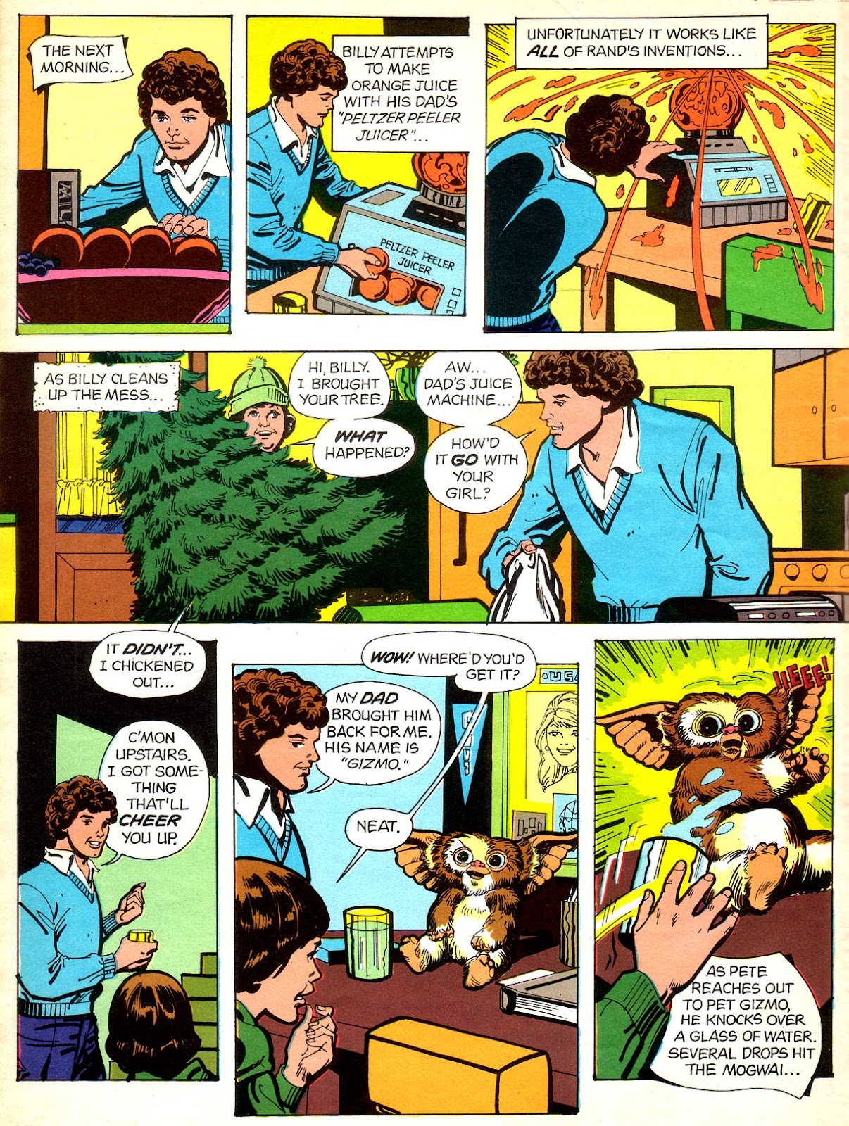 Gremlins: The Official Comic Strip Adaptation issue Full - Page 22