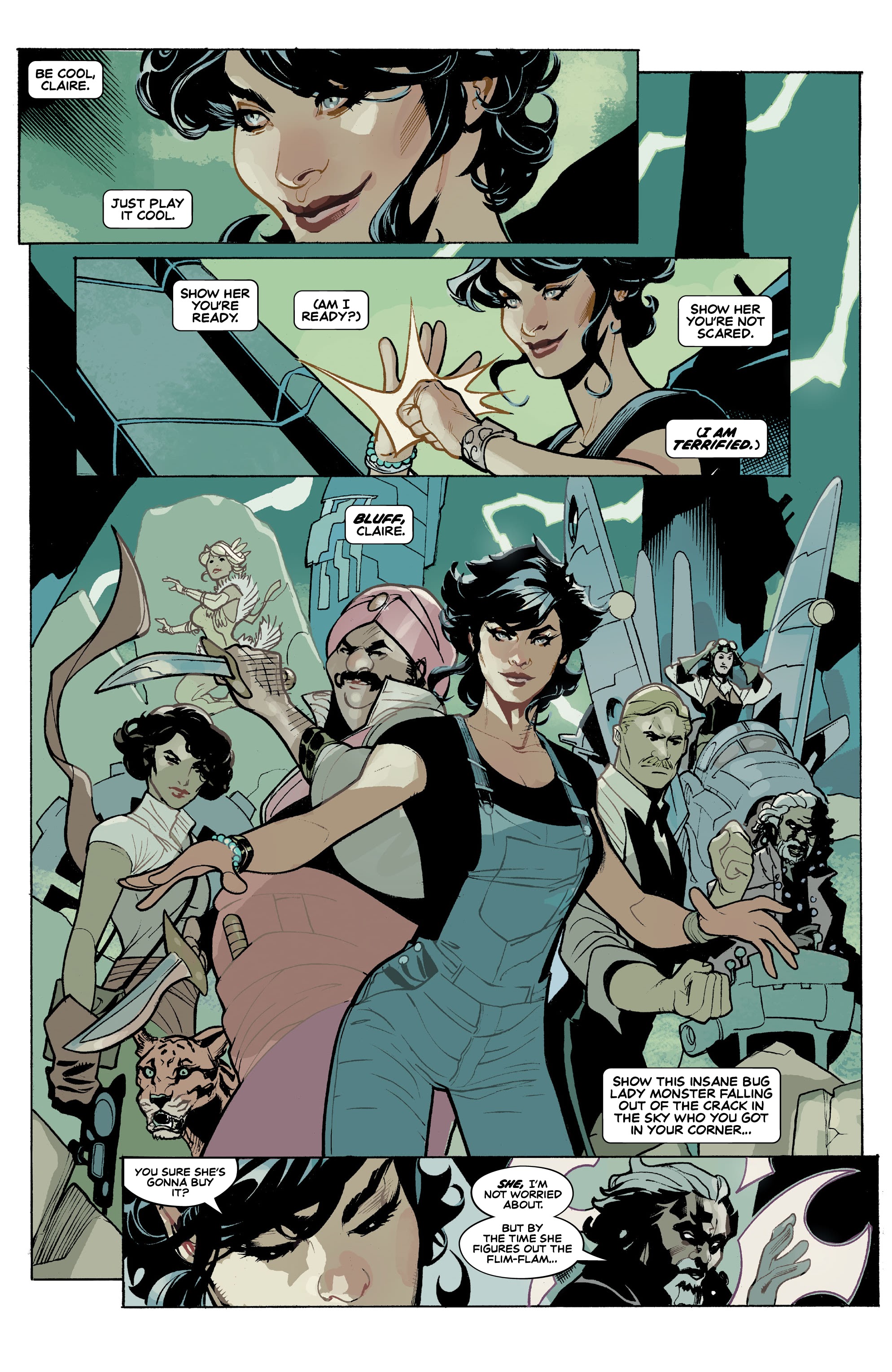 Read online Adventureman comic -  Issue #5 - 7