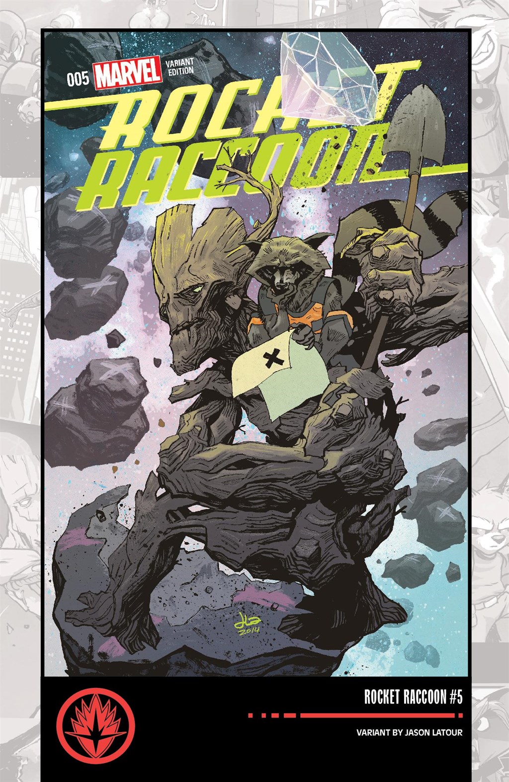 Read online Marvel-Verse: Rocket & Groot comic -  Issue # TPB - 115