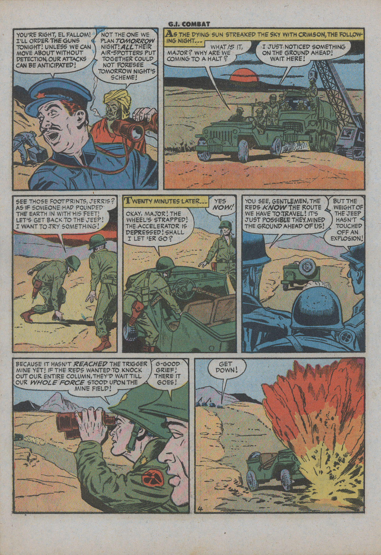 Read online G.I. Combat (1952) comic -  Issue #38 - 7