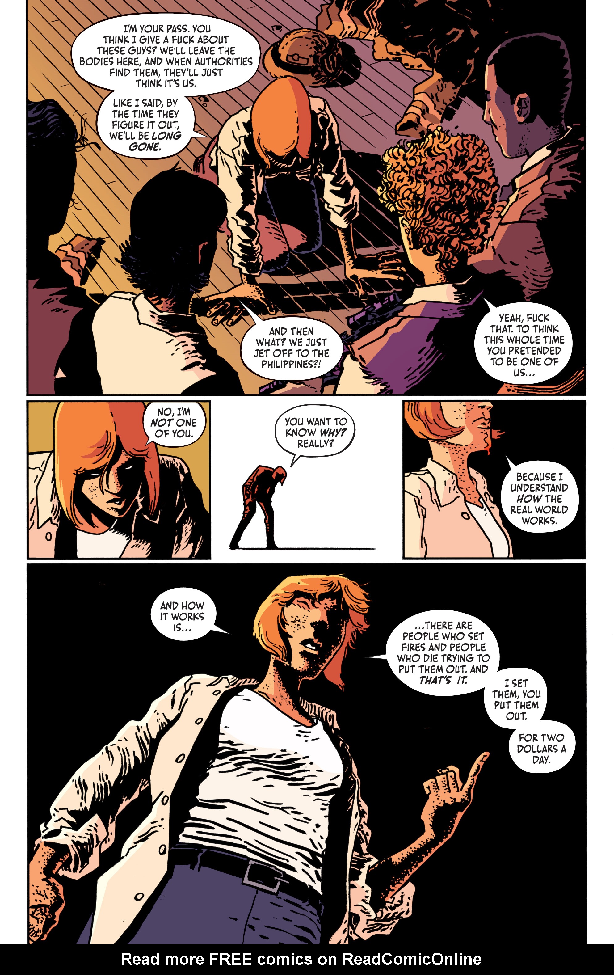 Read online Dark Spaces: Wildfire comic -  Issue #5 - 11