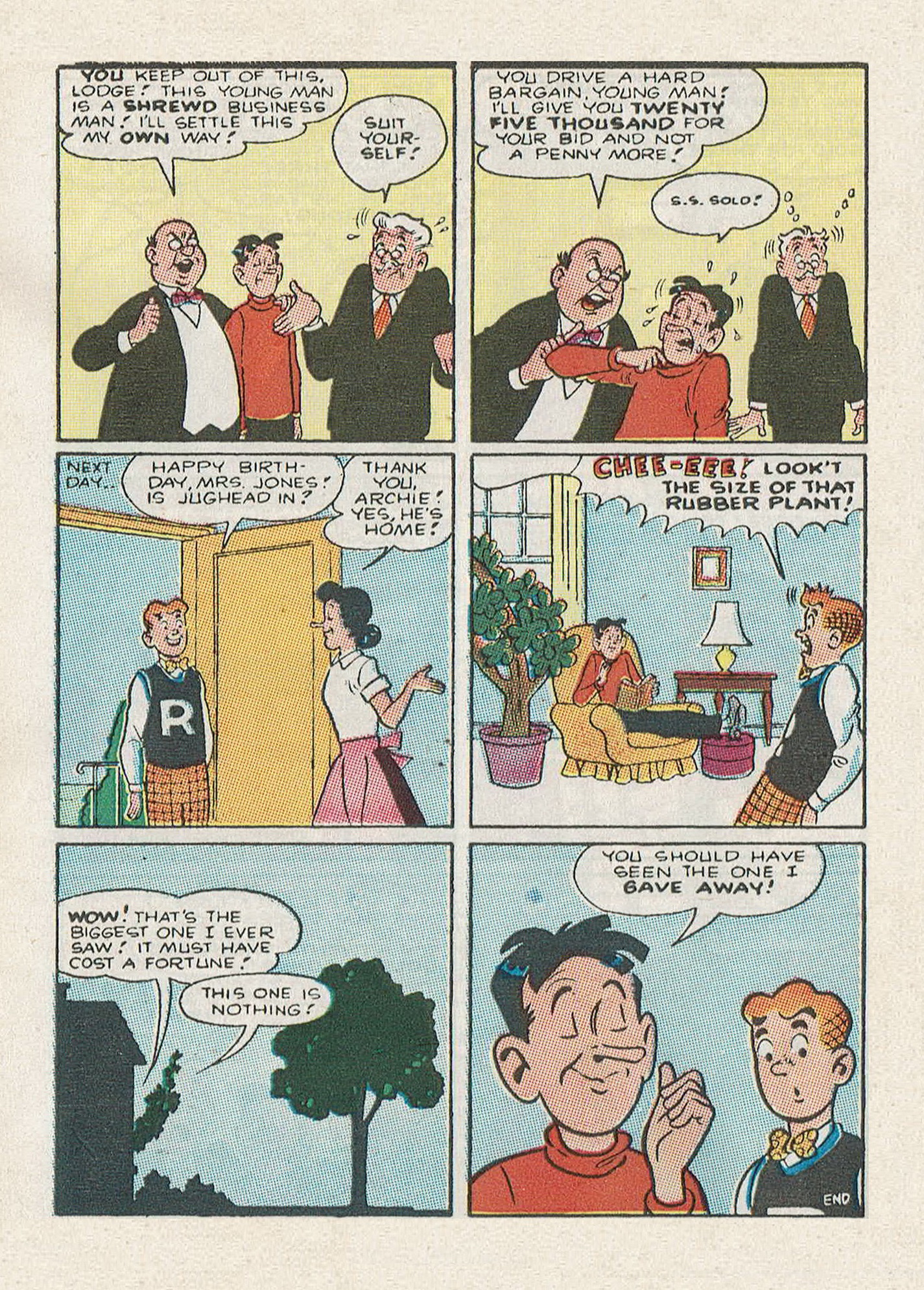 Read online Jughead Jones Comics Digest comic -  Issue #59 - 74