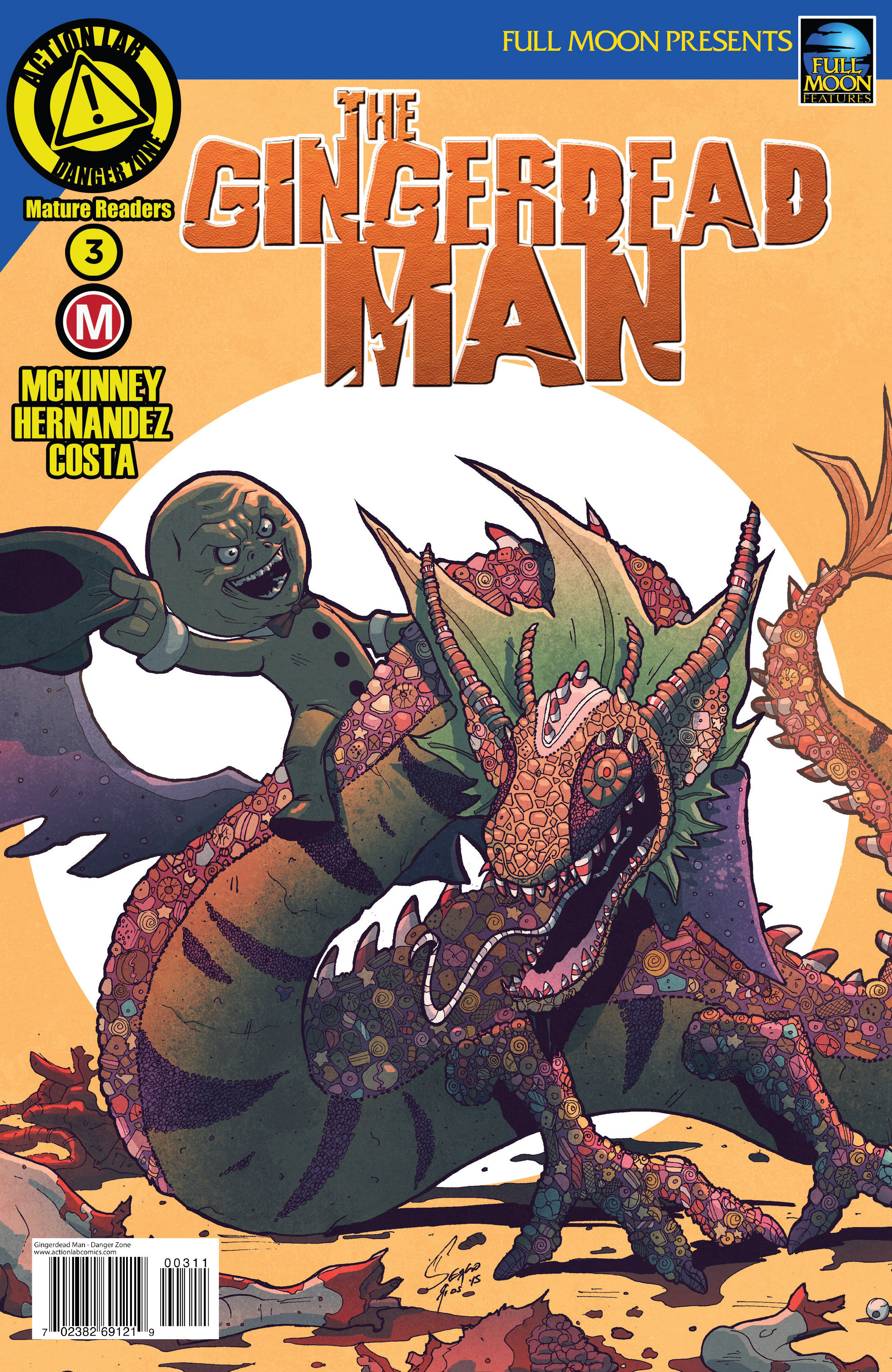 Read online Gingerdead Man comic -  Issue #3 - 1
