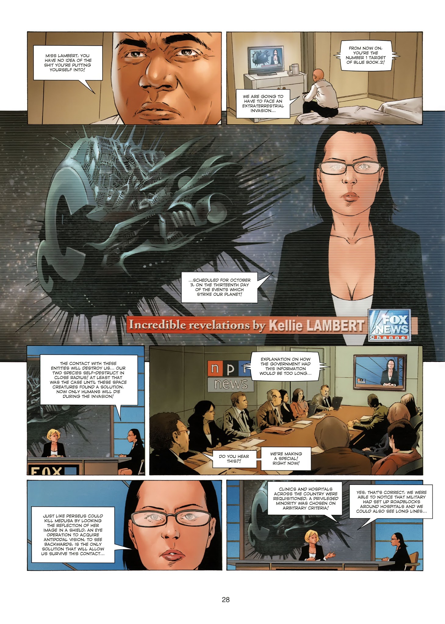 Read online Prometheus comic -  Issue #9 - 29