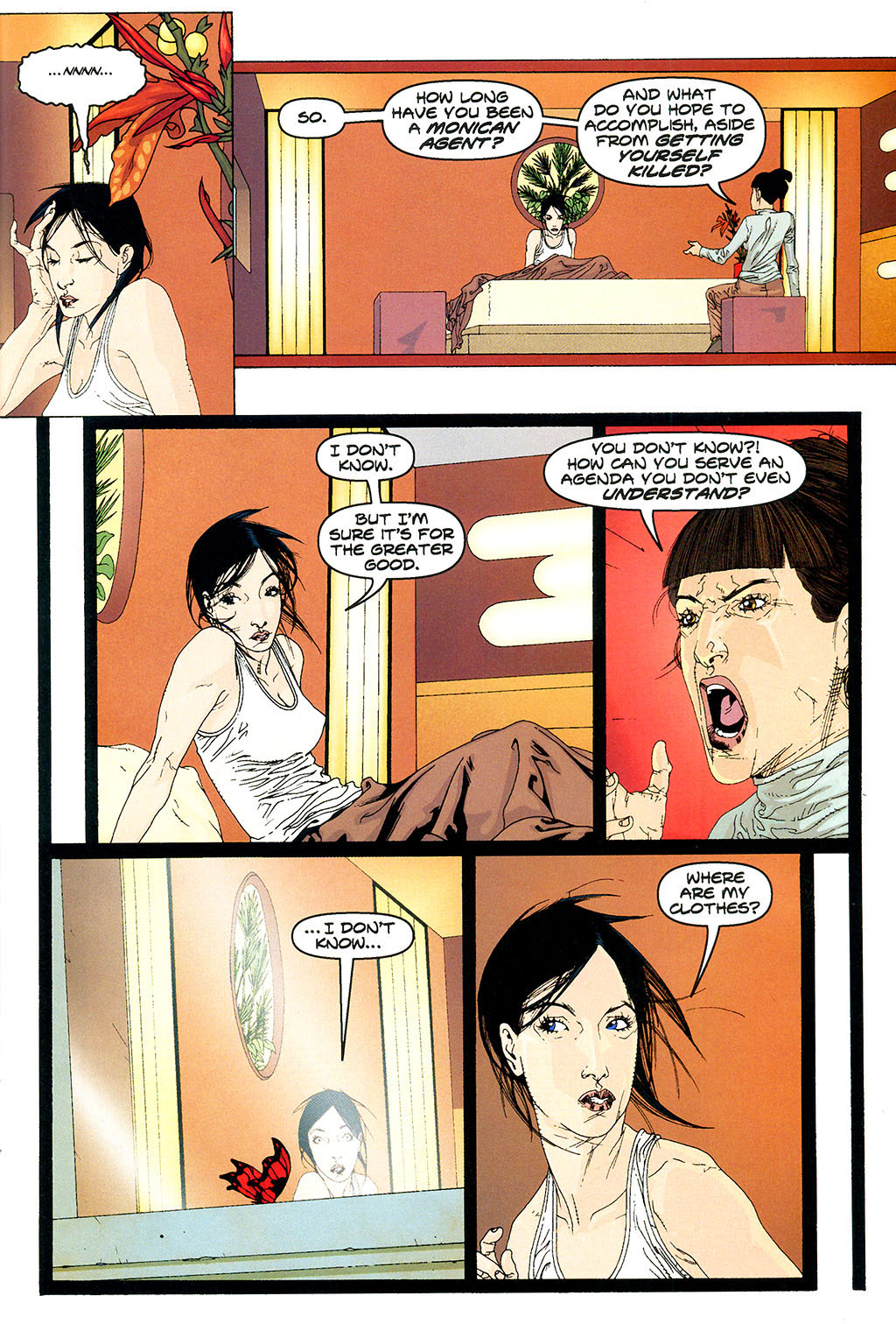 Read online Aeon Flux comic -  Issue #3 - 21