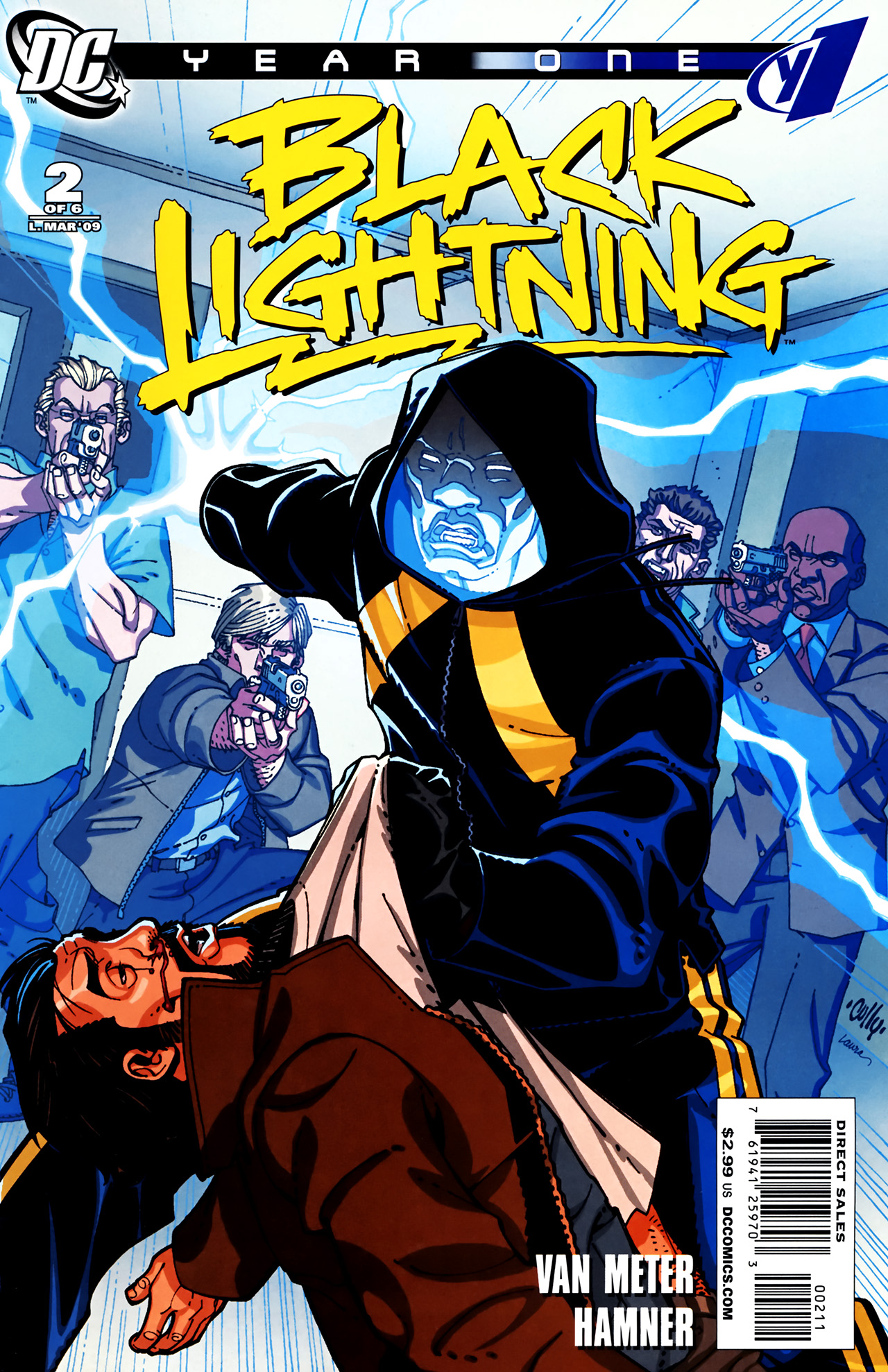 Read online Black Lightning: Year One comic -  Issue #2 - 1