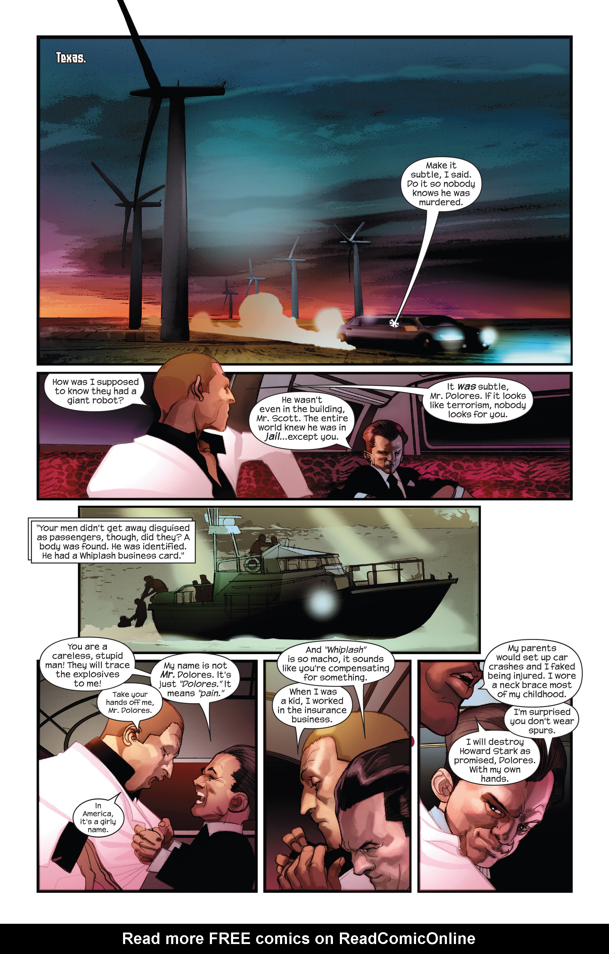 Read online Ultimate Iron Man II comic -  Issue #1 - 6