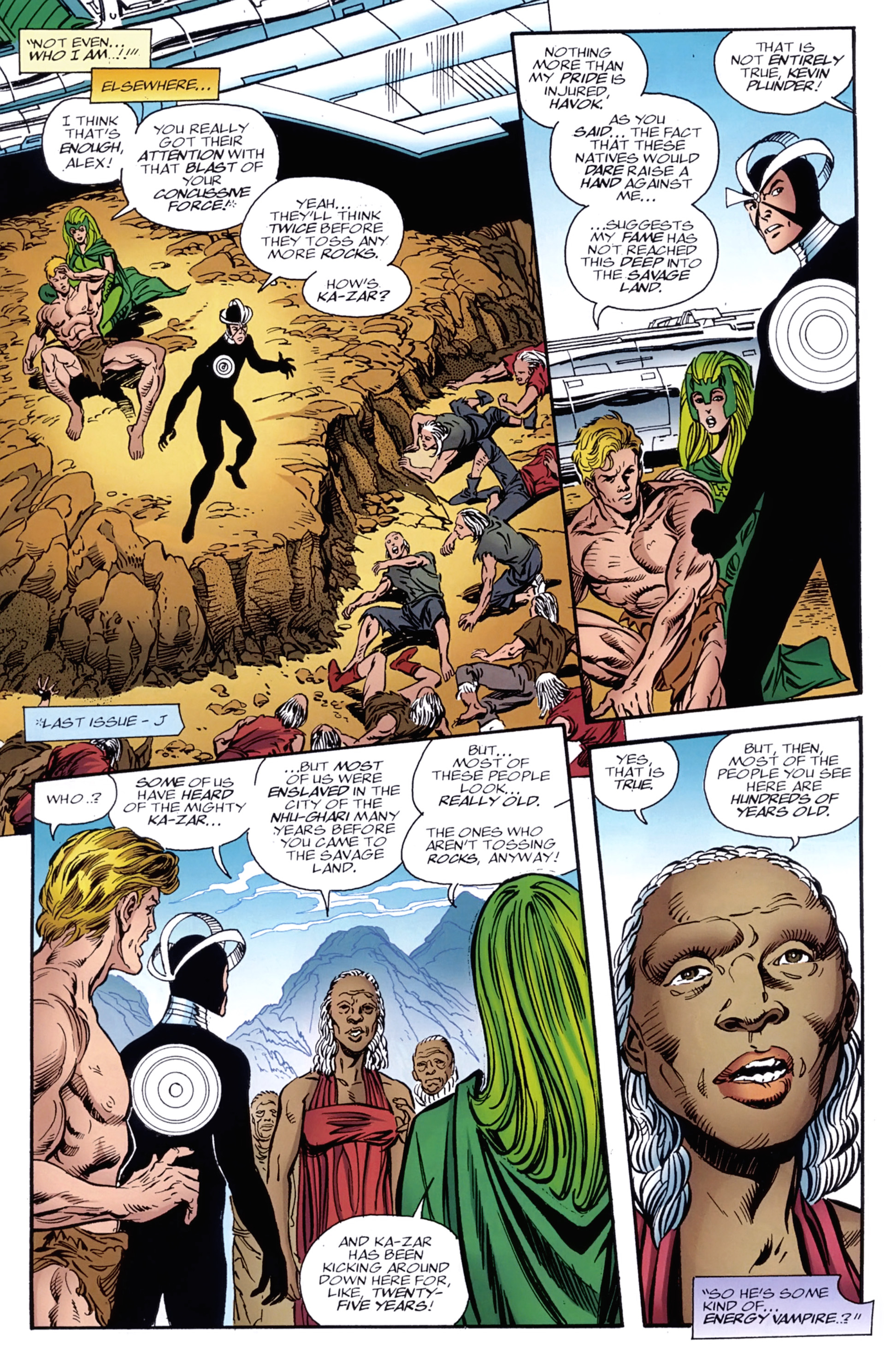 Read online X-Men: Hidden Years comic -  Issue #7 - 8
