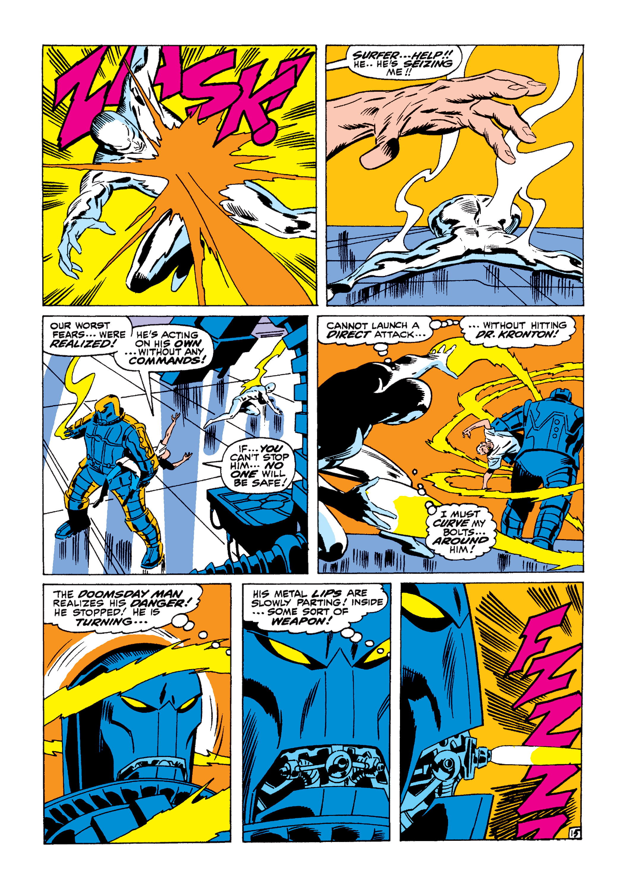 Read online Marvel Masterworks: The Silver Surfer comic -  Issue # TPB 2 (Part 2) - 69