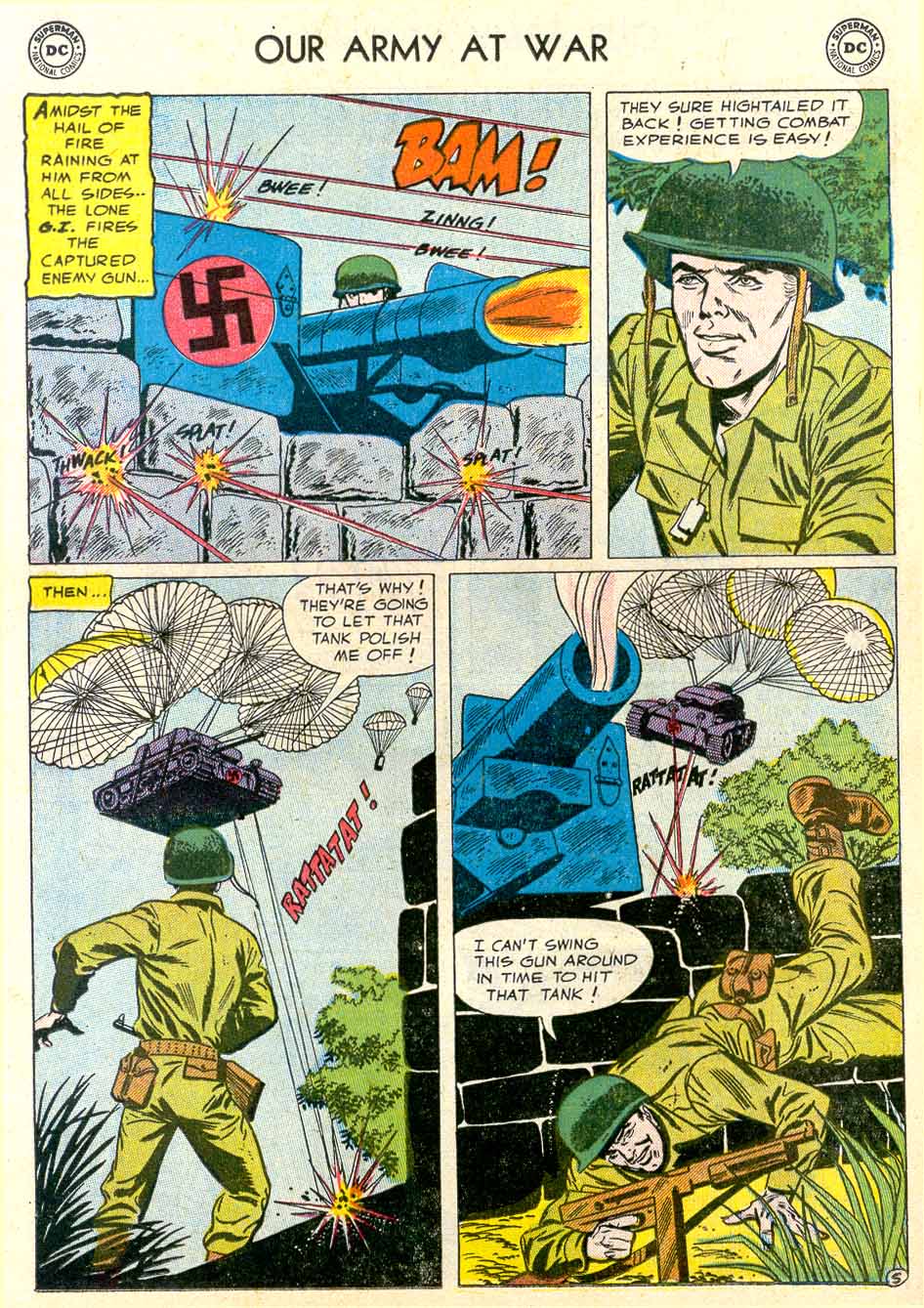 Read online Our Army at War (1952) comic -  Issue #48 - 16