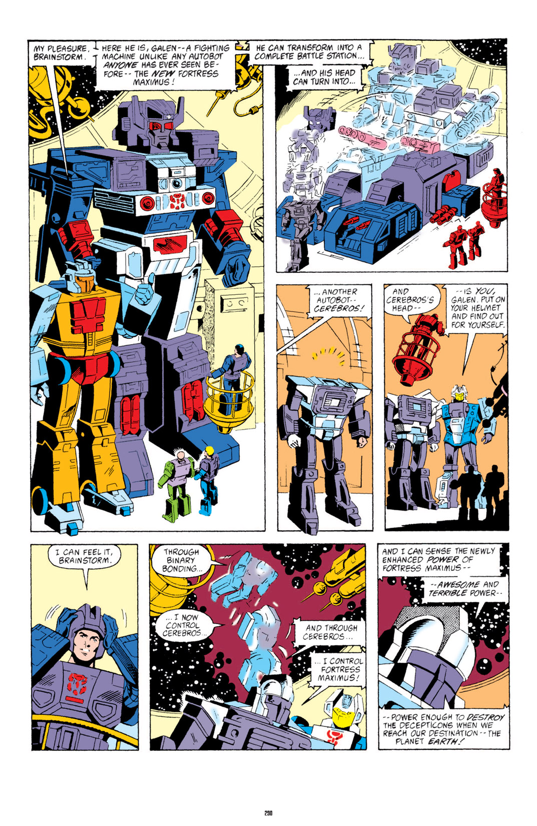 Read online The Transformers Classics comic -  Issue # TPB 3 - 291