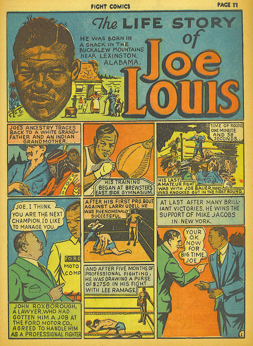 Read online Fight Comics comic -  Issue #2 - 13