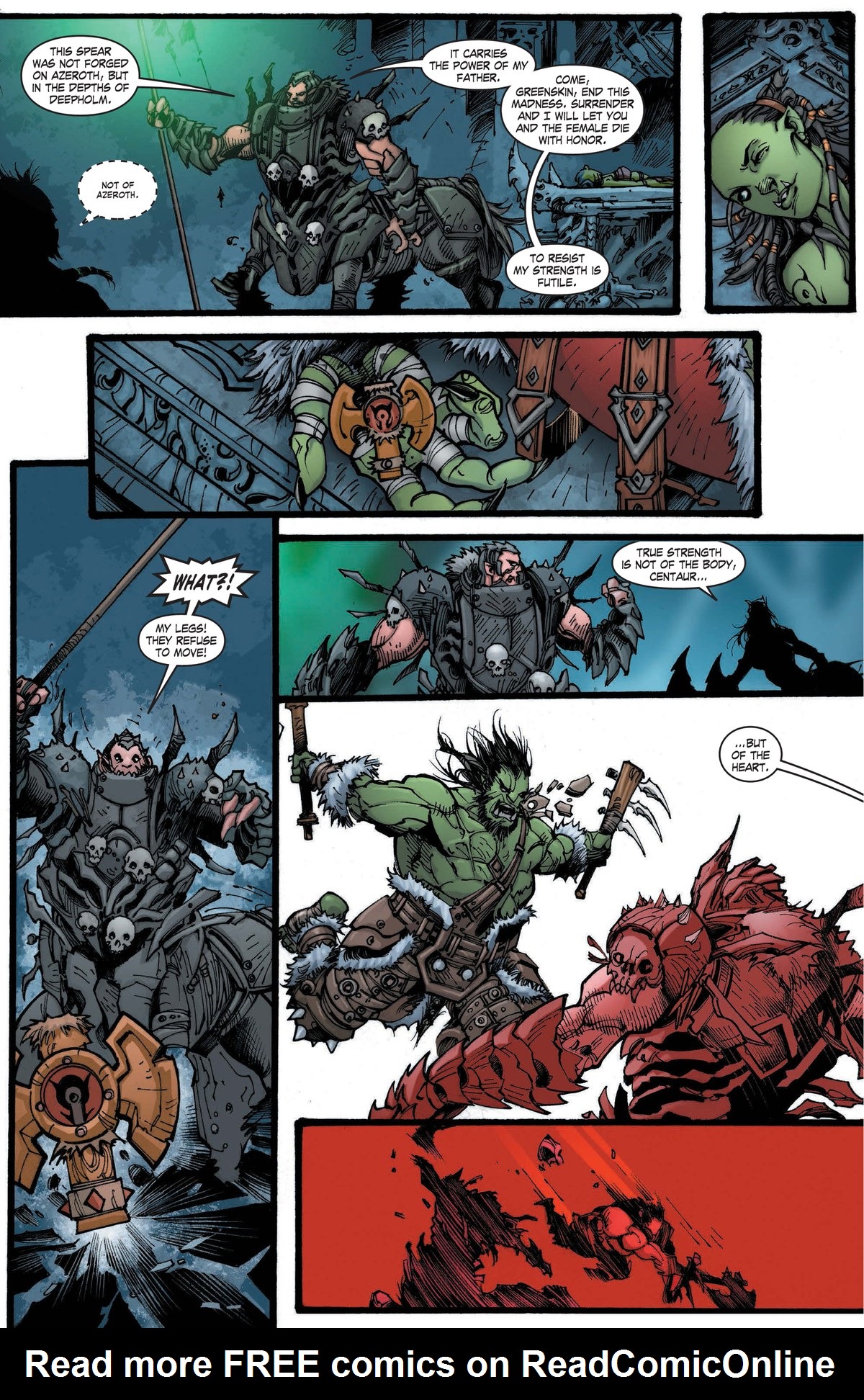 Read online World of Warcraft: Bloodsworn comic -  Issue # Full - 128