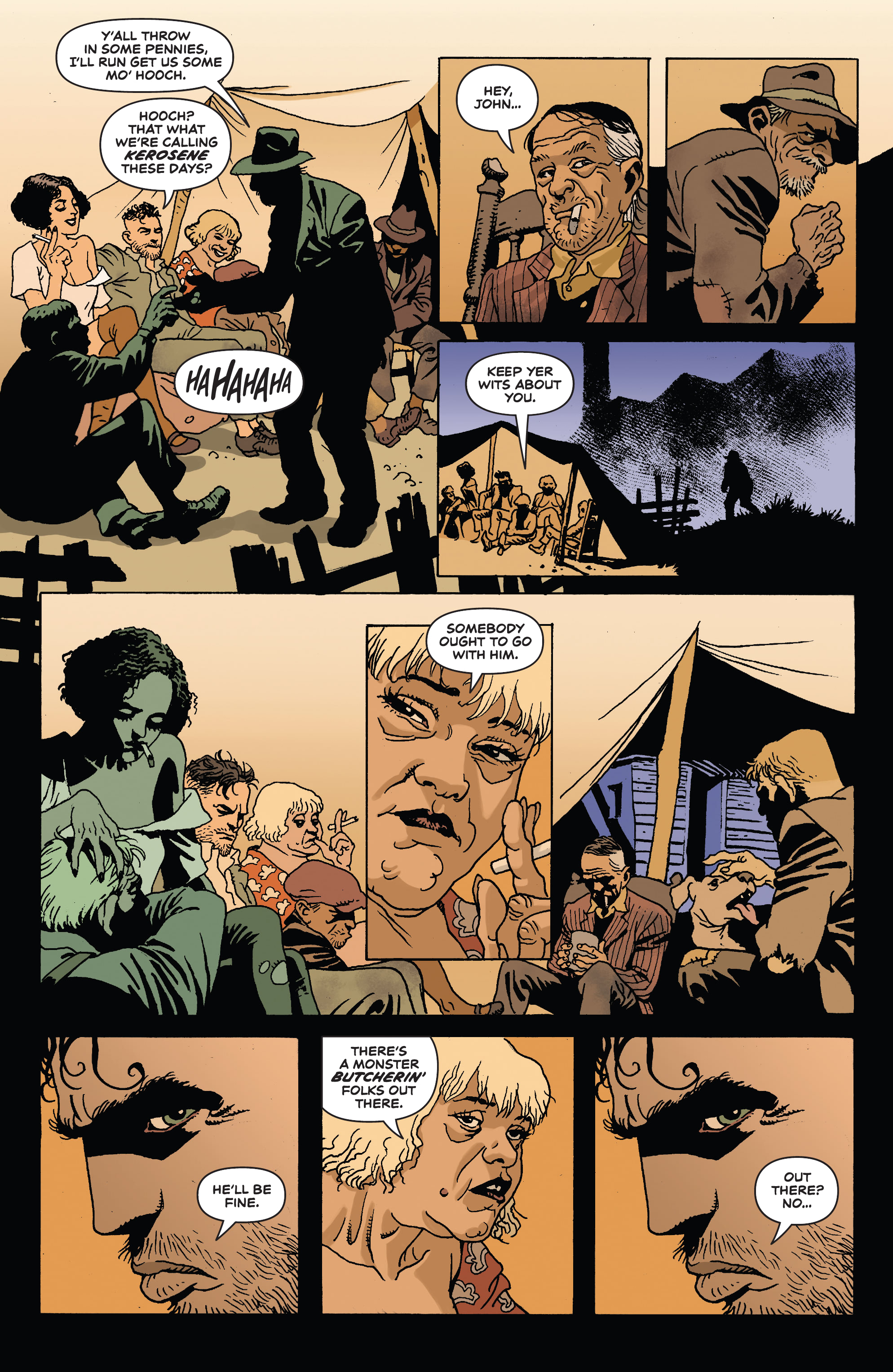 Read online Moonshine comic -  Issue #18 - 19