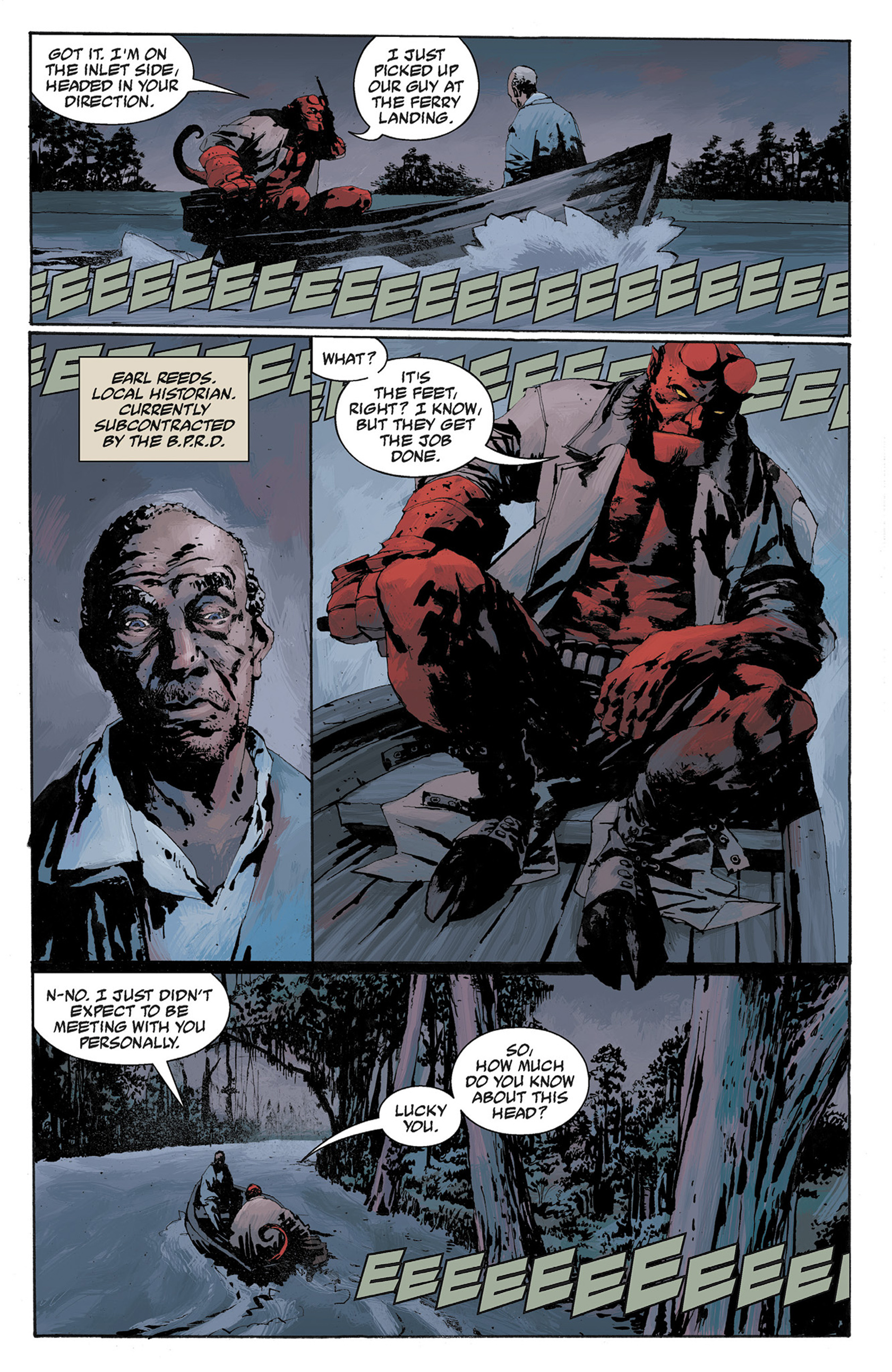 Read online Hellboy: The Crooked Man and Others comic -  Issue # TPB - 89