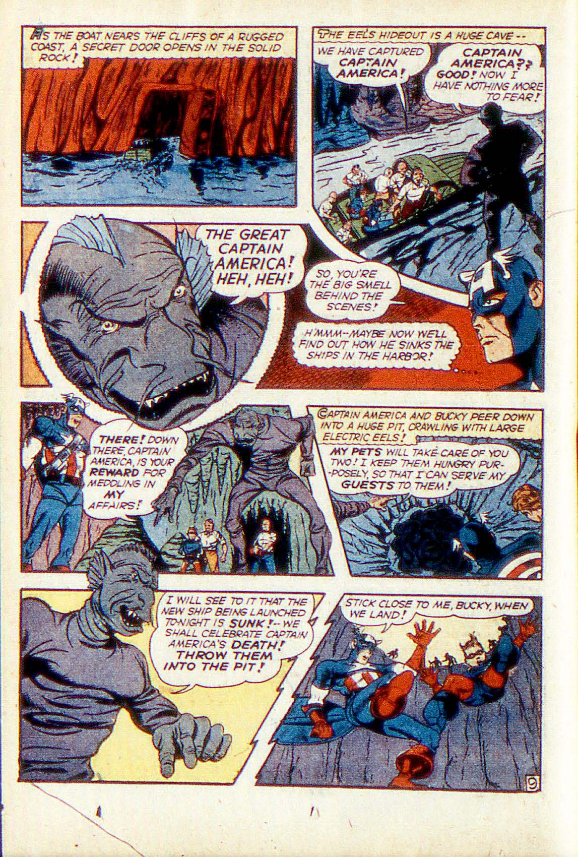 Read online Captain America Comics comic -  Issue #24 - 40