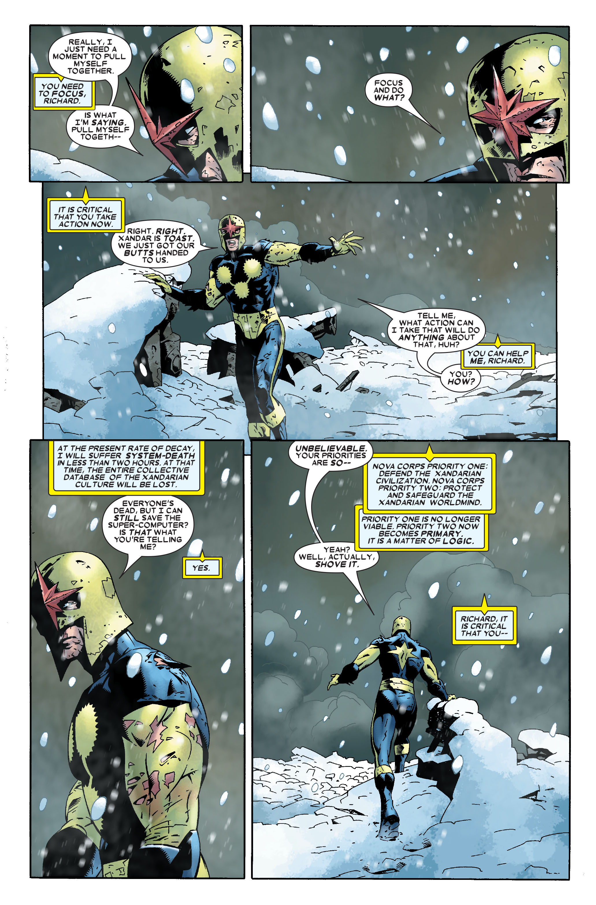 Read online Annihilation: Nova comic -  Issue #1 - 8
