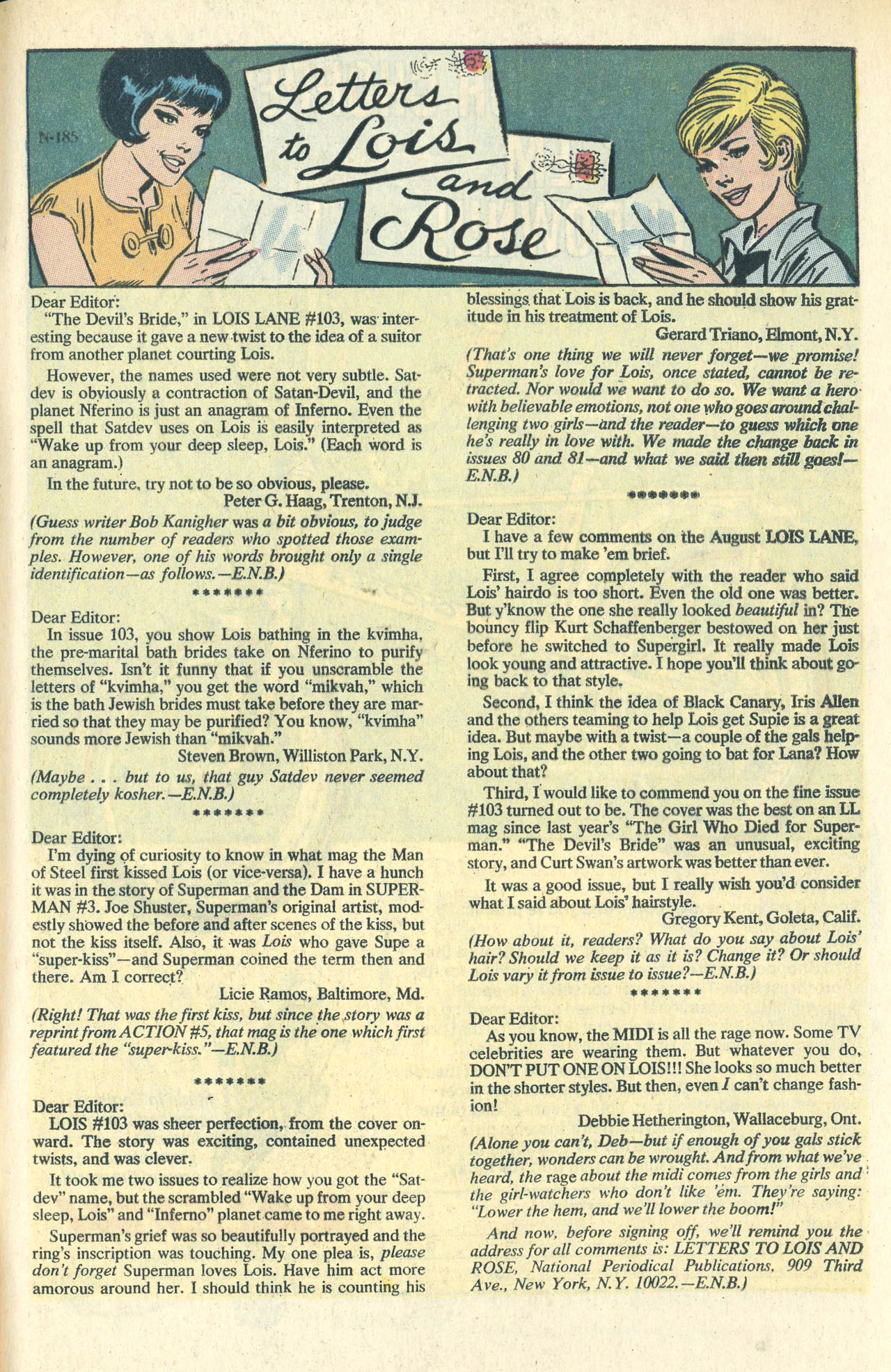 Read online Superman's Girl Friend, Lois Lane comic -  Issue #107 - 33