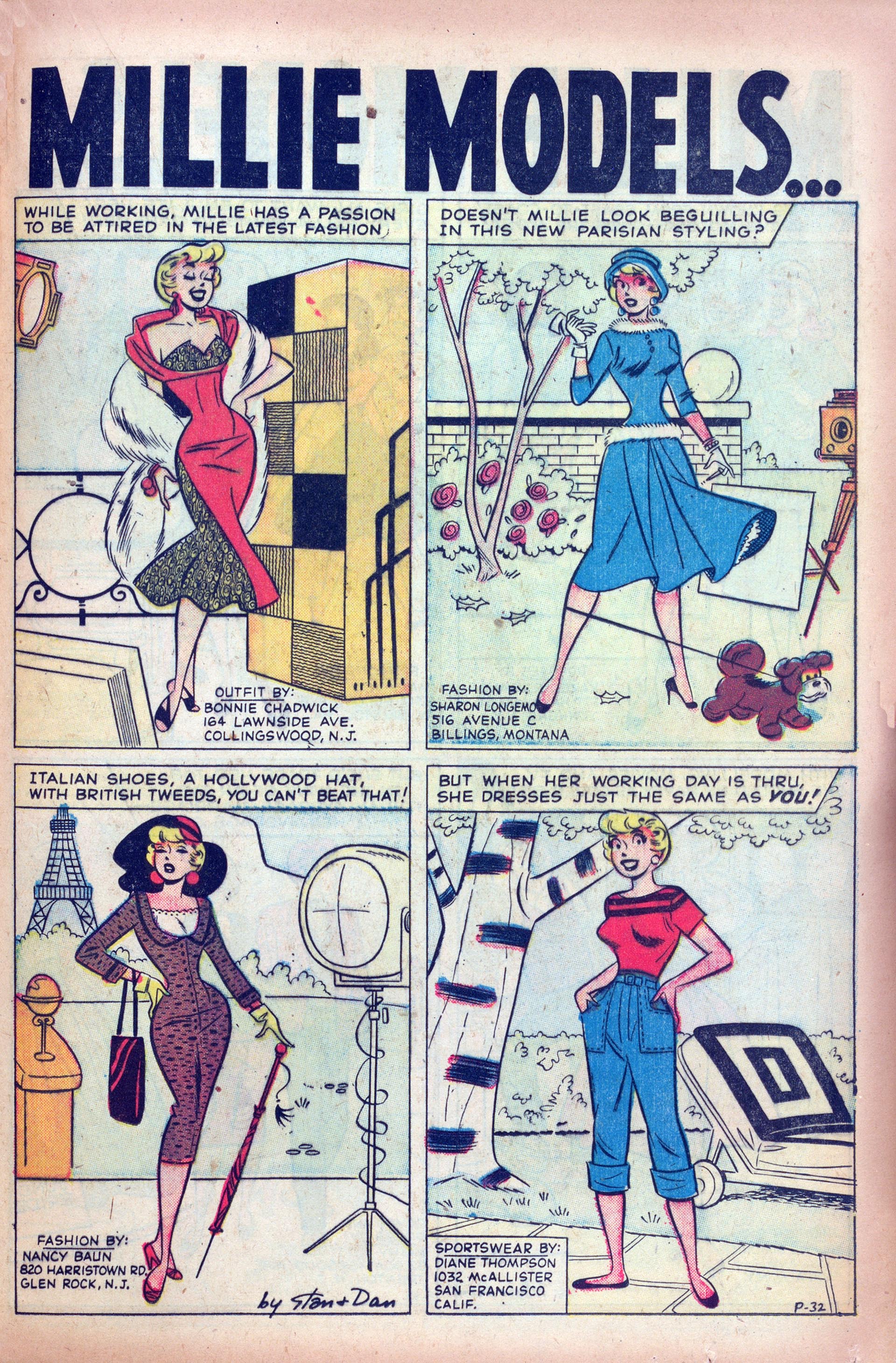 Read online Millie the Model comic -  Issue #84 - 21