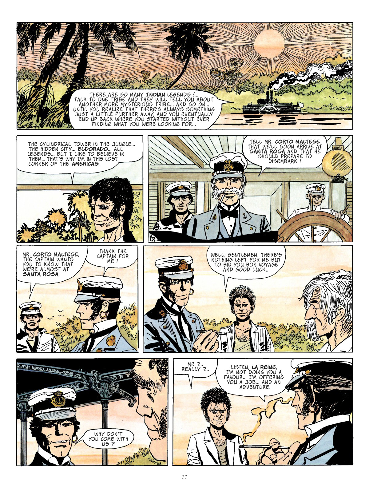 Read online Corto Maltese comic -  Issue # TPB 5 - 30