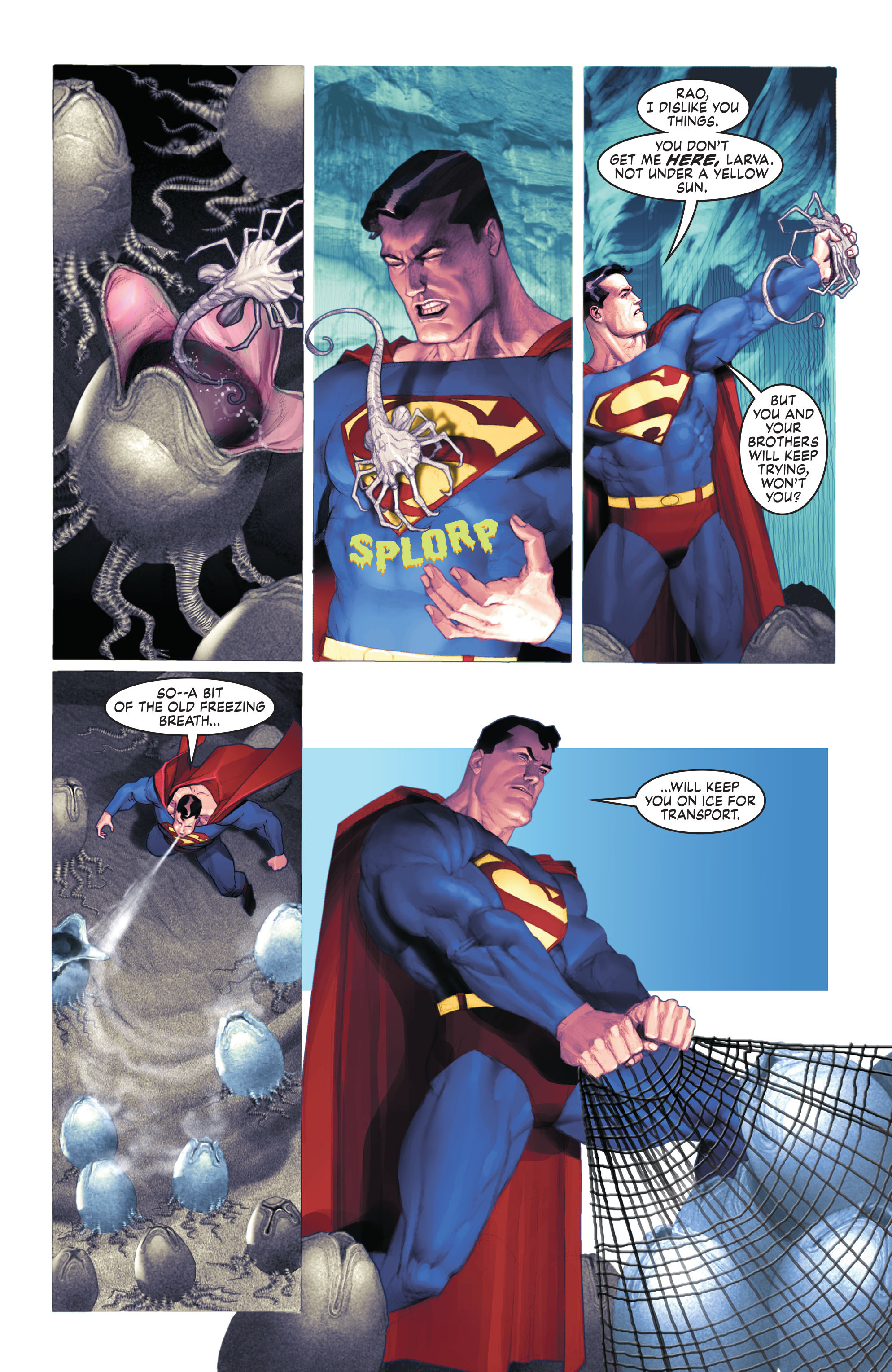 Read online Superman and Batman Vs. Aliens and Predator comic -  Issue #2 - 13