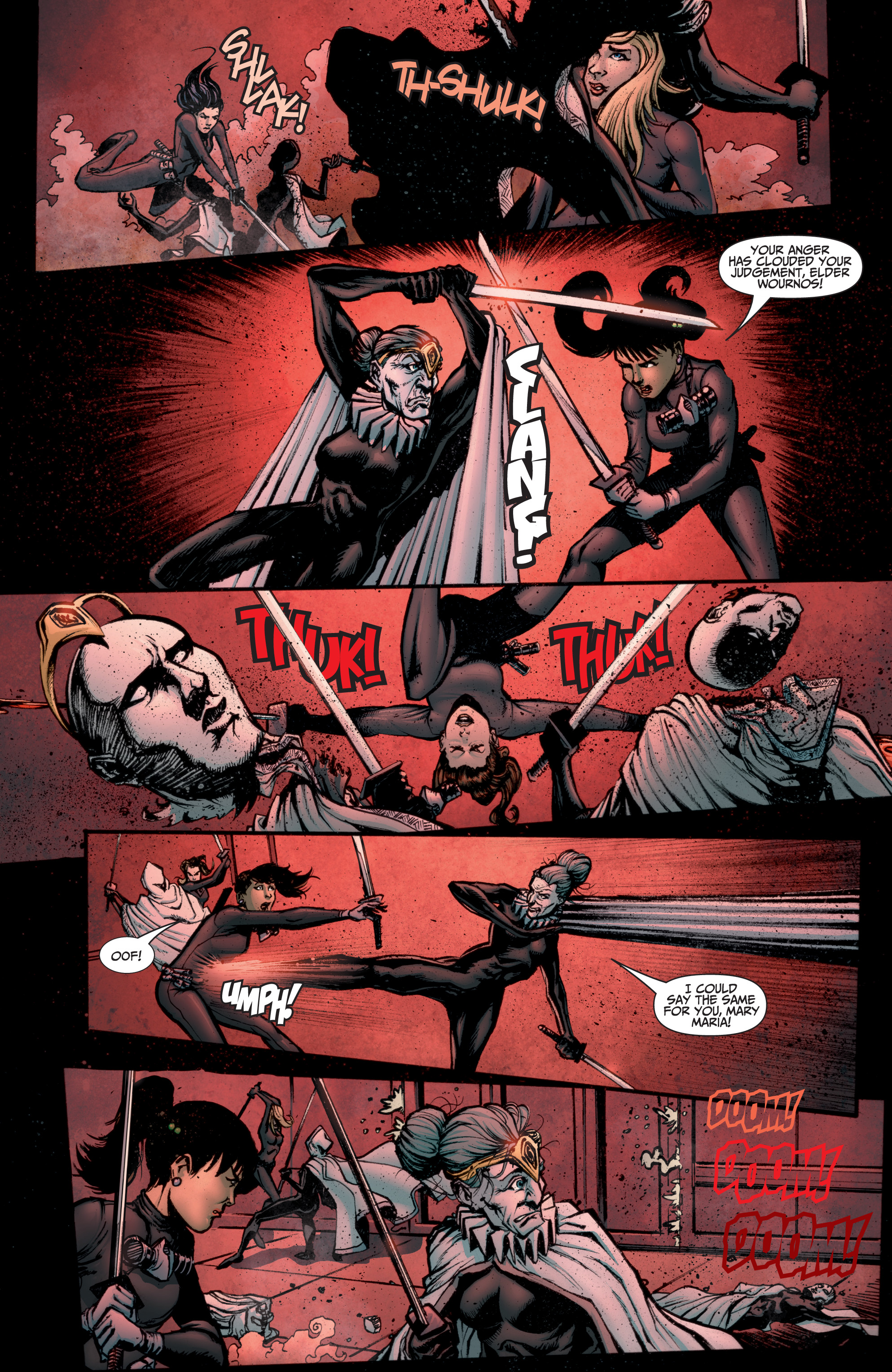 Read online A&A: The Adventures of Archer & Armstrong comic -  Issue #11 - 12