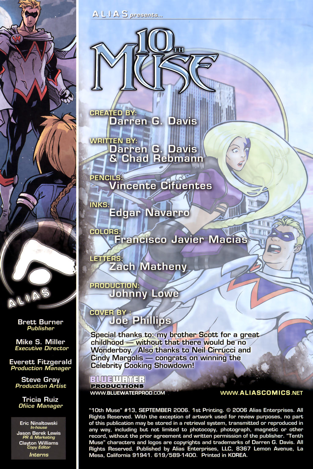 Read online 10th Muse (2005) comic -  Issue #13 - 2