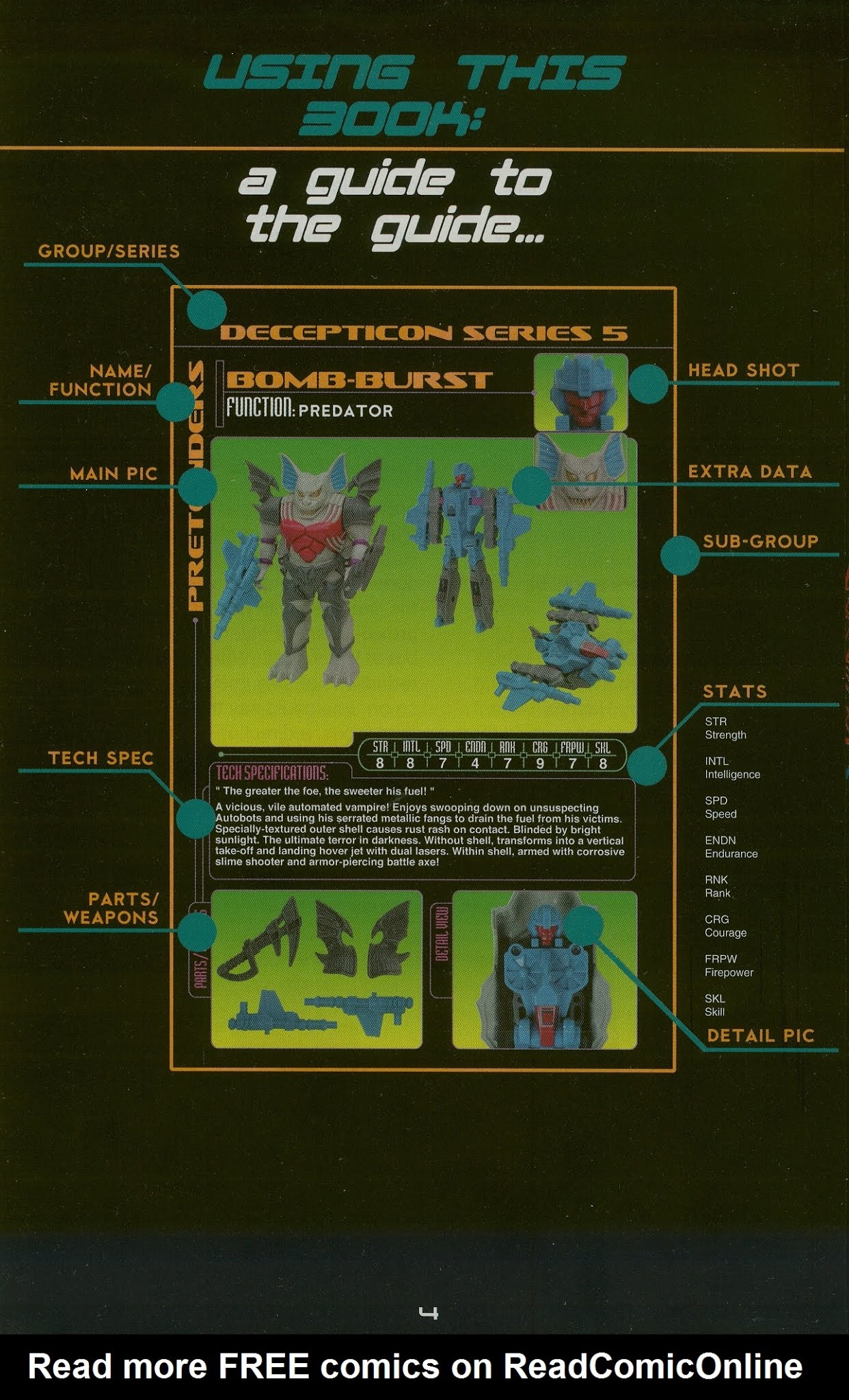 Read online Cybertronian: An Unofficial Transformers Recognition Guide comic -  Issue #4 - 6
