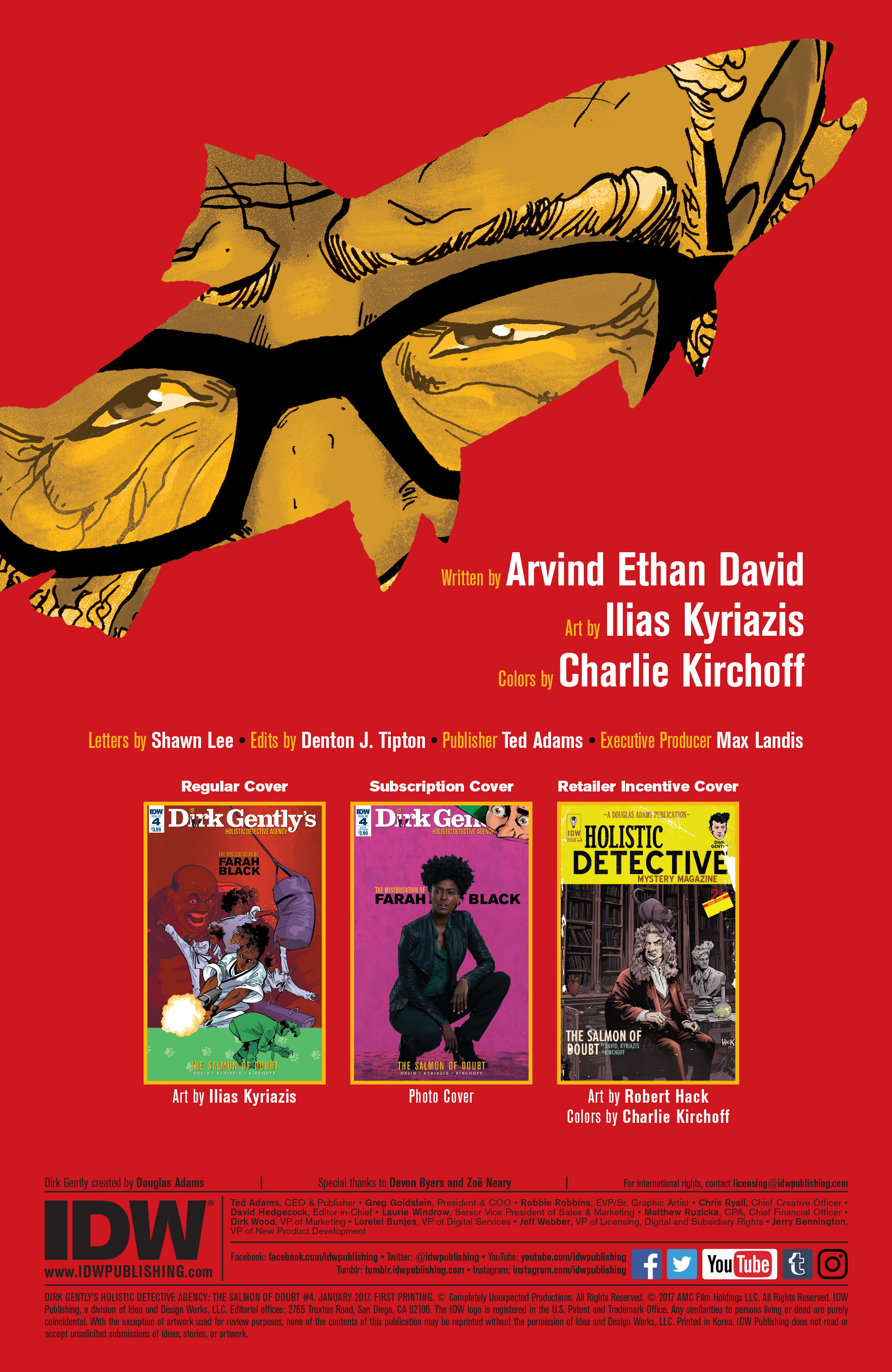 Read online Dirk Gently's Holistic Detective Agency: The Salmon of Doubt comic -  Issue #4 - 2