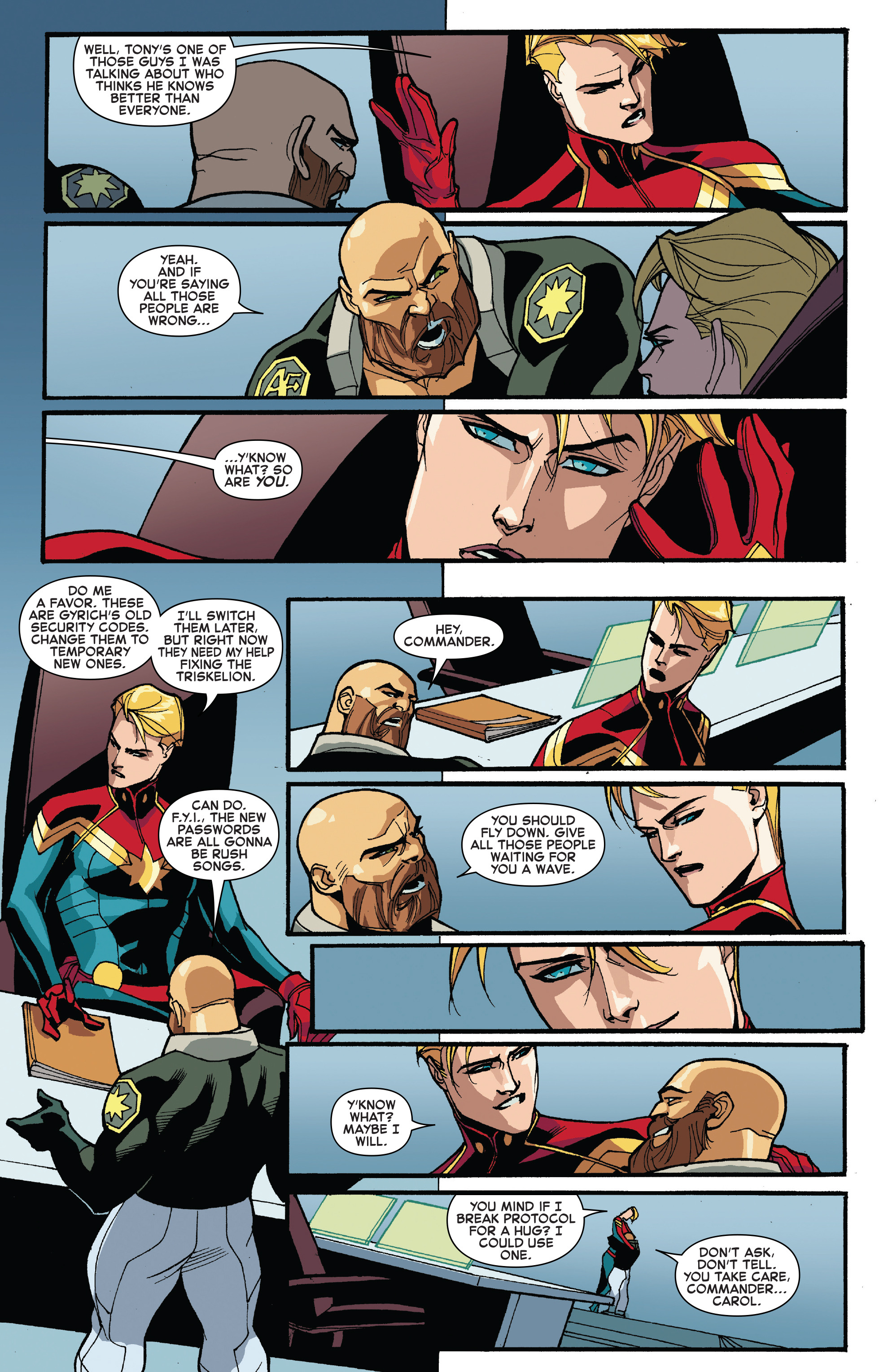 Read online Captain Marvel (2016) comic -  Issue #10 - 23