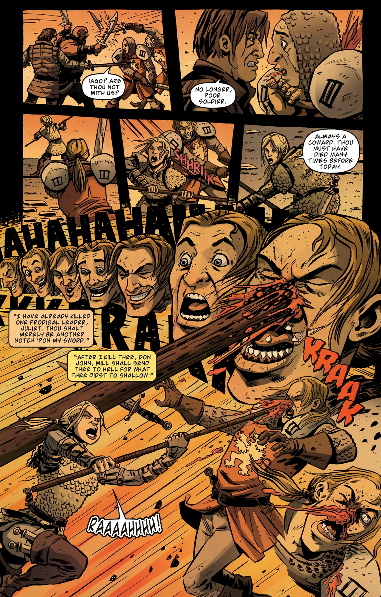 Read online Kill Shakespeare comic -  Issue #6 - 21