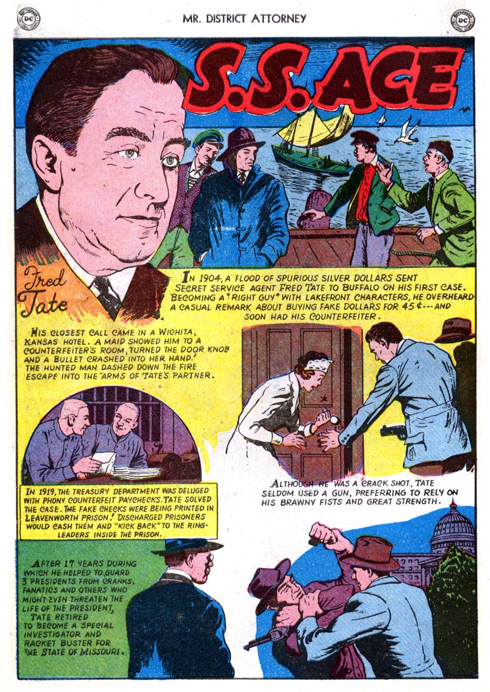 Read online Mr. District Attorney comic -  Issue #14 - 14
