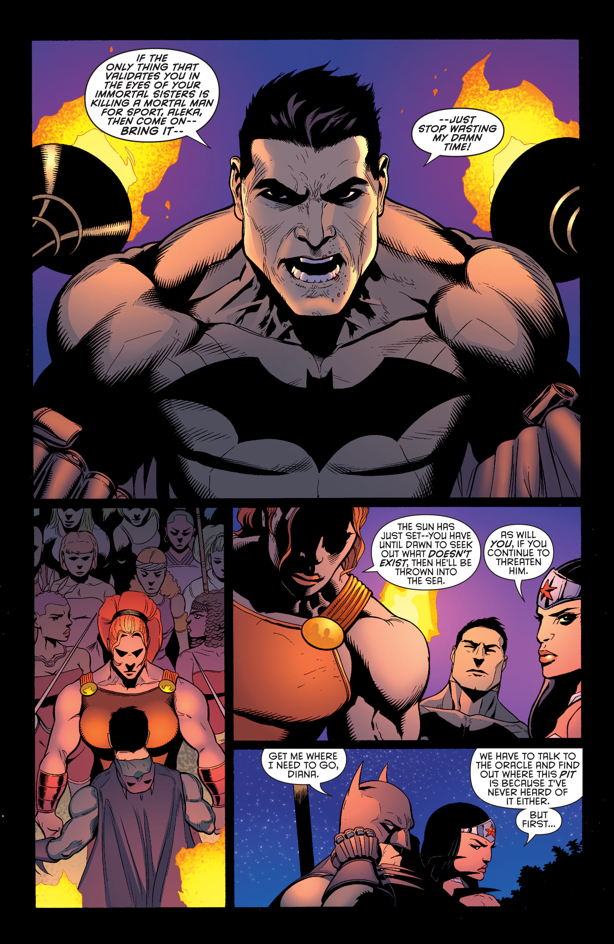 Read online Batman and Robin (2011) comic -  Issue #30 - Batman and Wonder Woman - 6