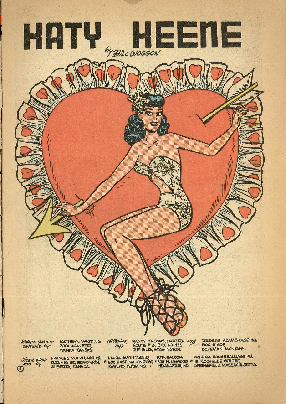 Read online Katy Keene (1949) comic -  Issue #16 - 3