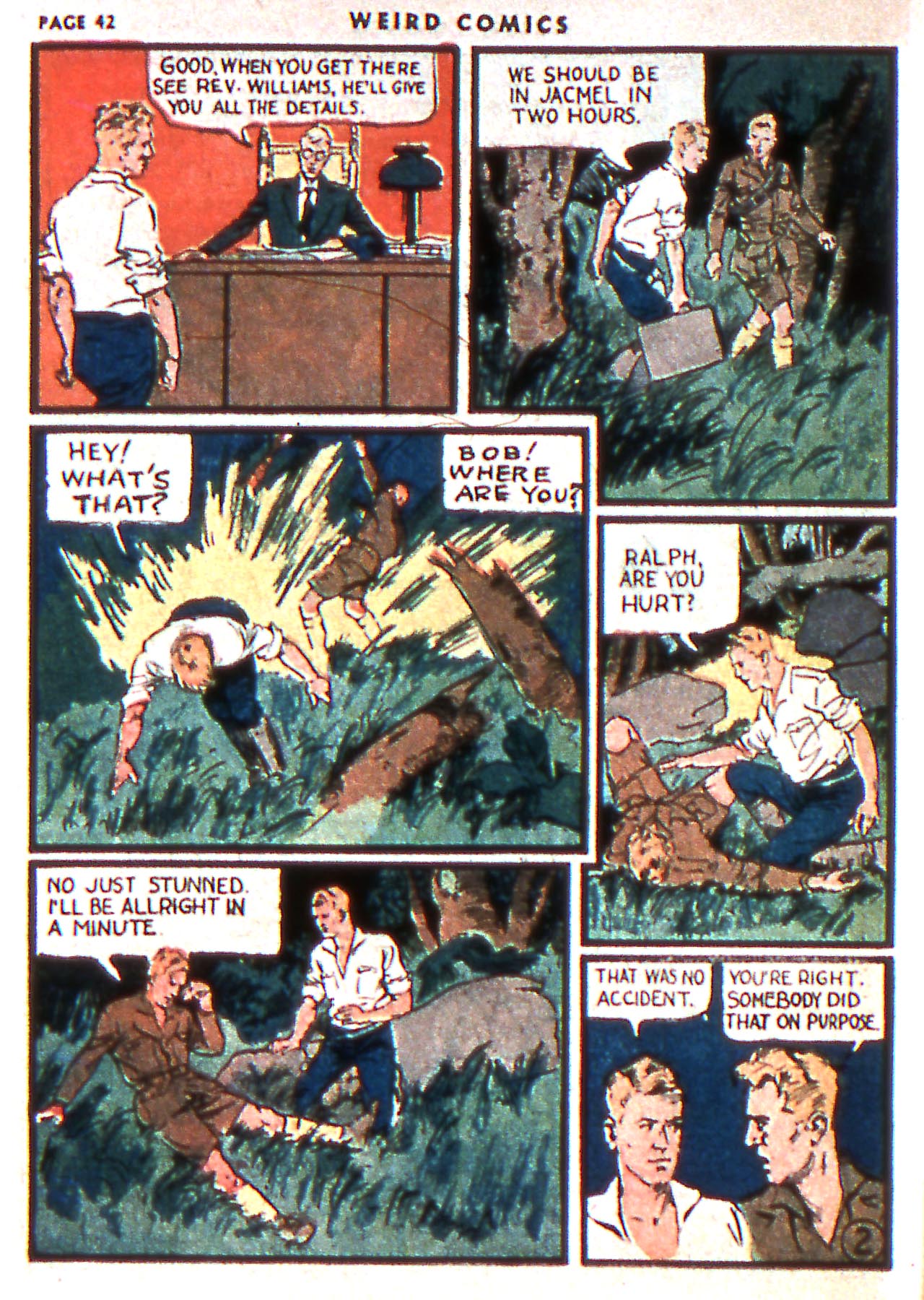 Read online Weird Comics comic -  Issue #4 - 44