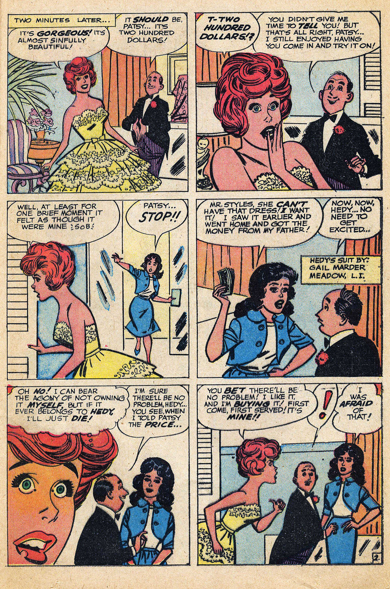 Read online Patsy Walker comic -  Issue #102 - 21