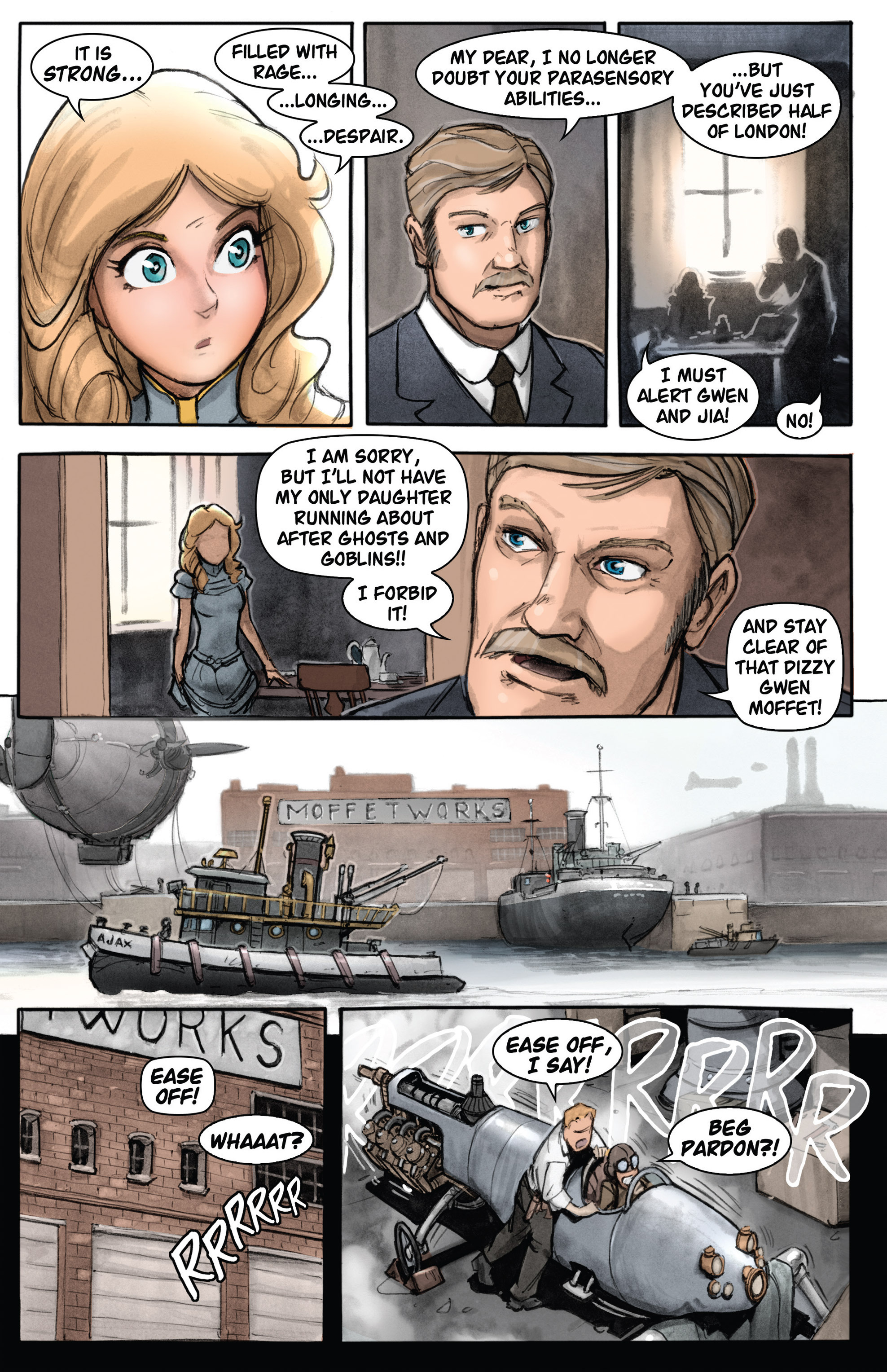Read online Steambusters comic -  Issue #1 - 24