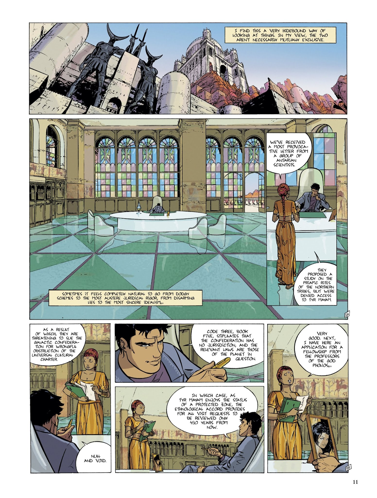 Read online Mayam comic -  Issue #1 - 11