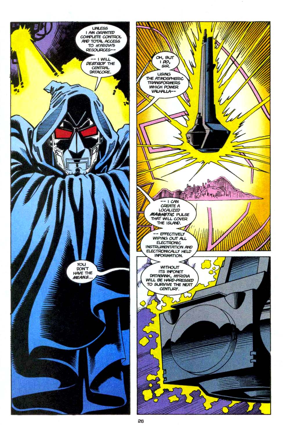 Read online Doom 2099 comic -  Issue #22 - 20