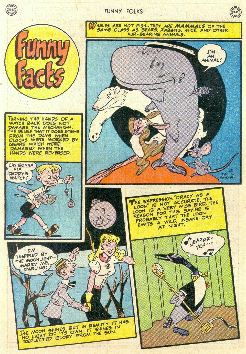 Read online Funny Folks comic -  Issue #17 - 18