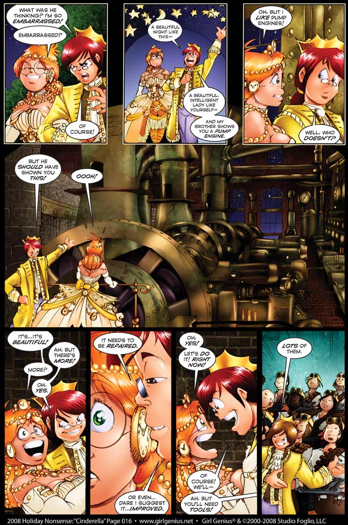 Read online Girl Genius (2002) comic -  Issue #8 - 142